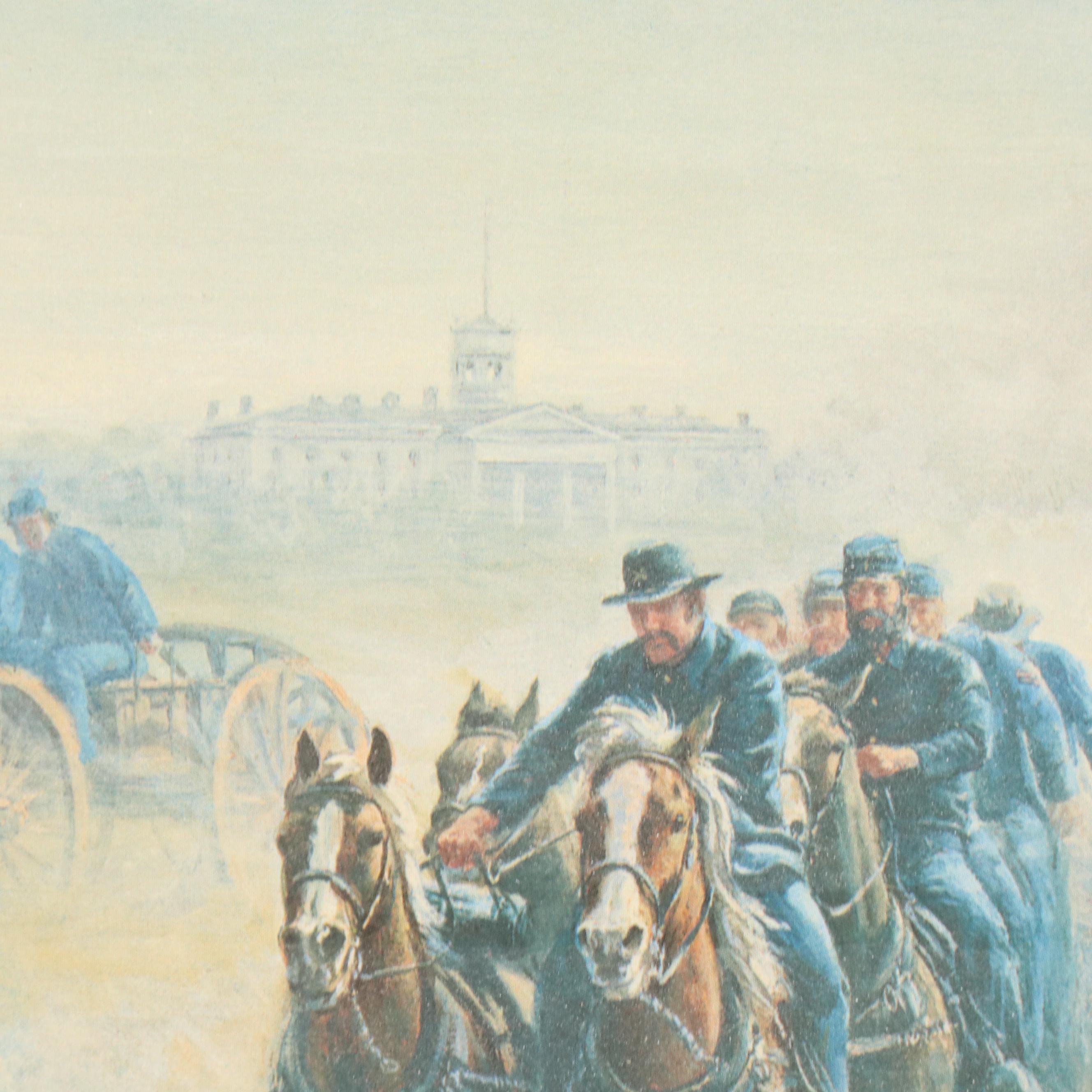 Mort Künstler Offset Lithograph "Dilger at Gettysburg"