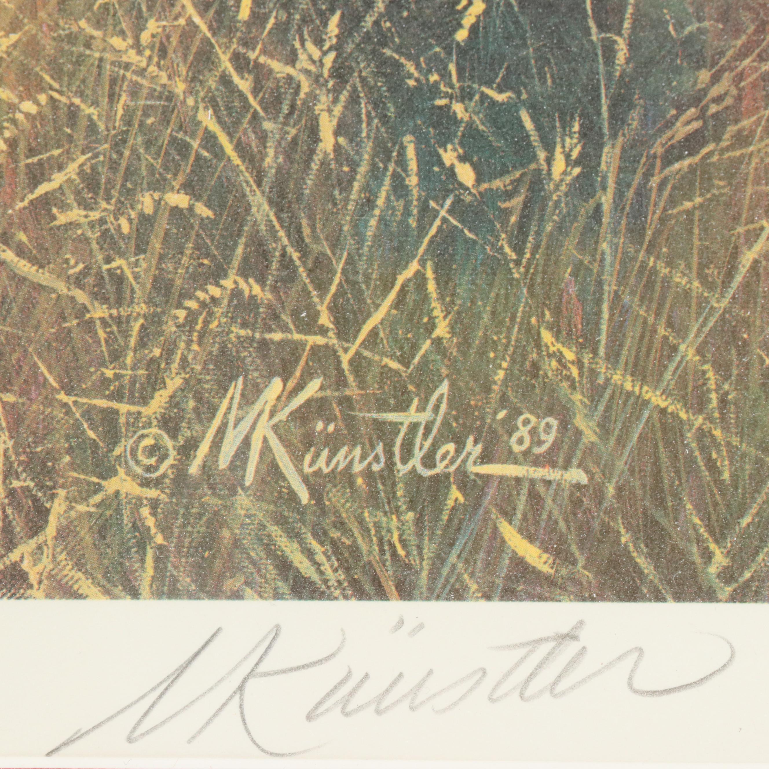 Mort Künstler Offset Lithograph "Dilger at Gettysburg"