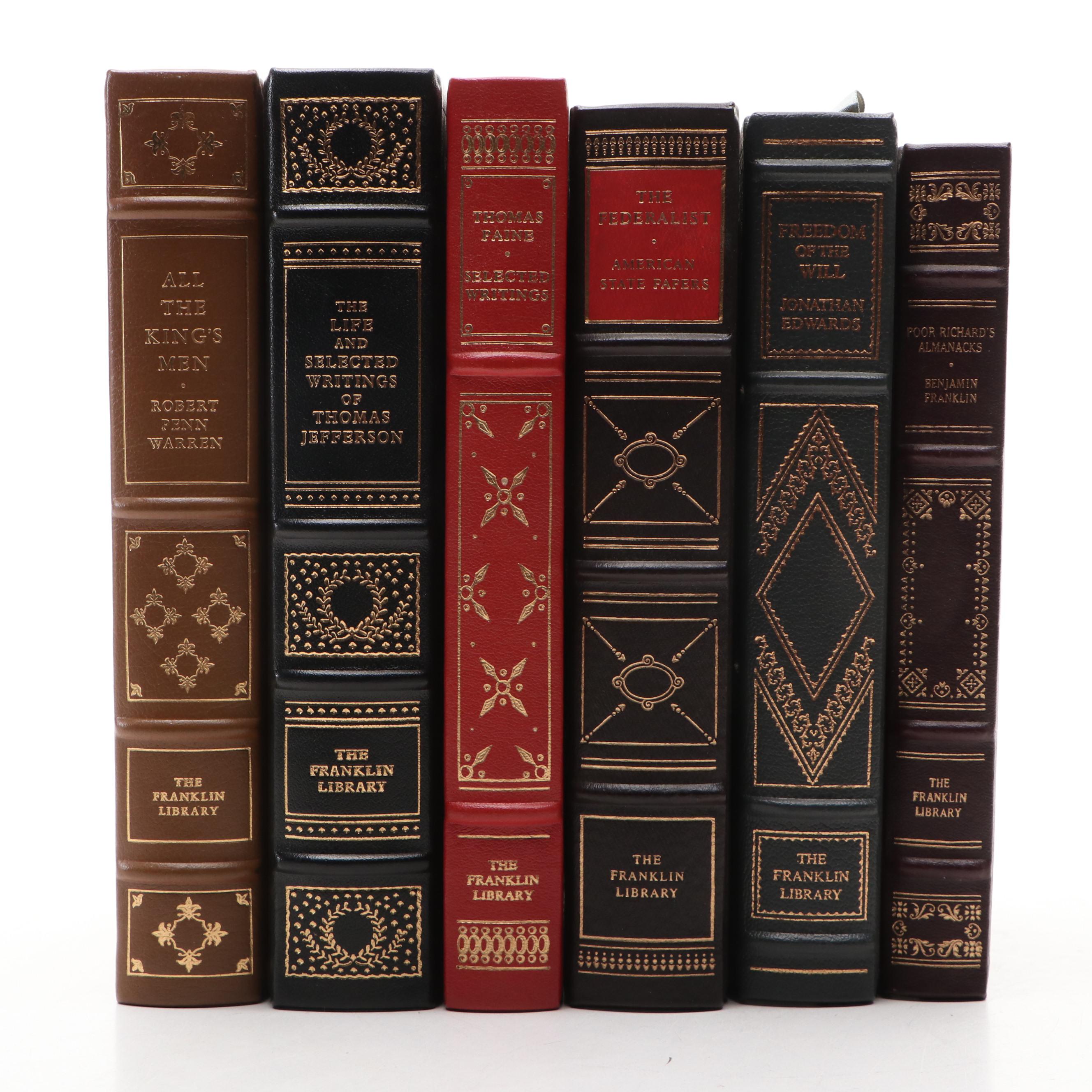 Franklin Library "Poor Richard's Almanacks" by Benjamin Franklin and More Books