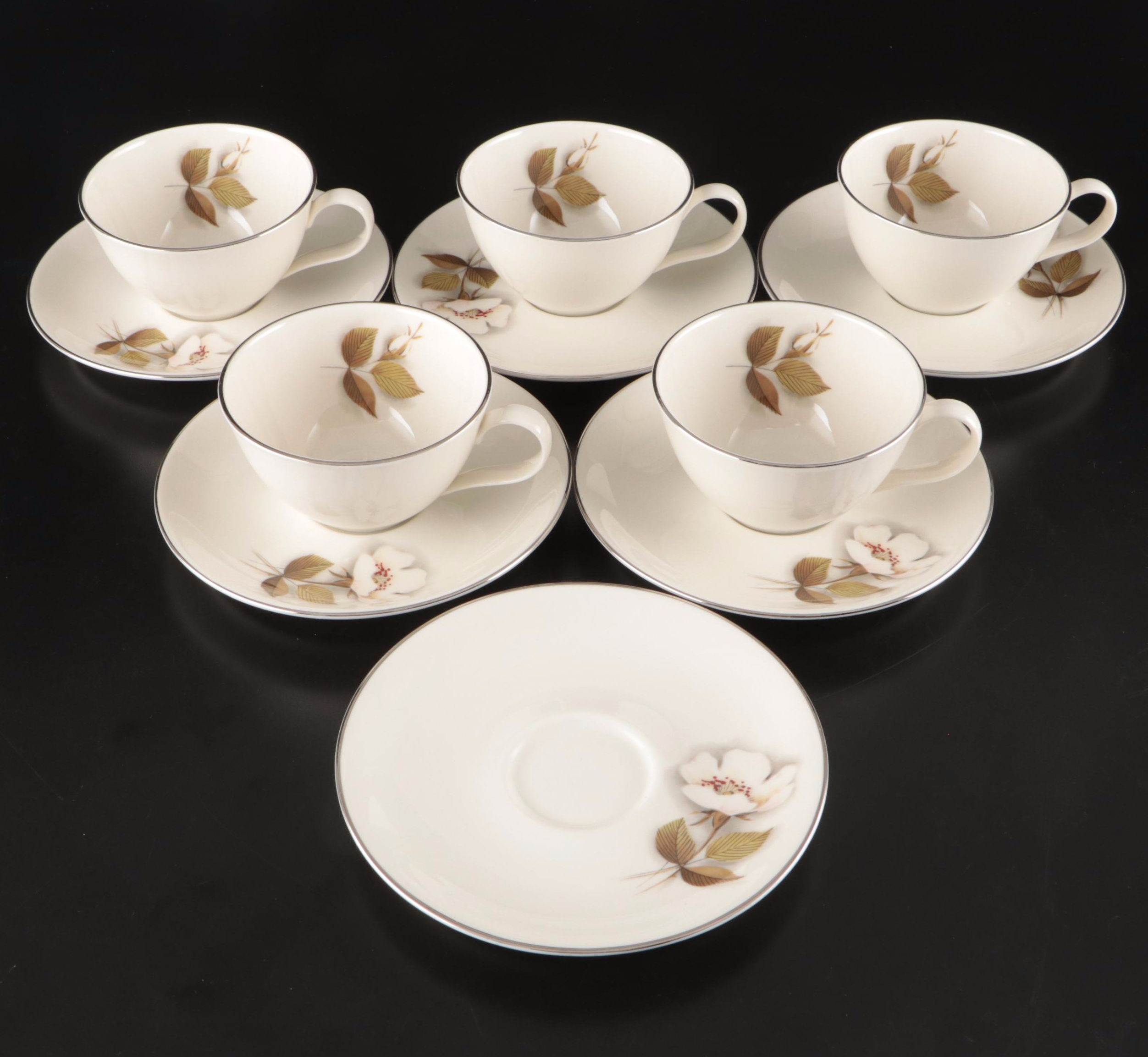 Nancy Prentiss "Ivory Rose" Porcelain Dinnerware and Serving Pieces