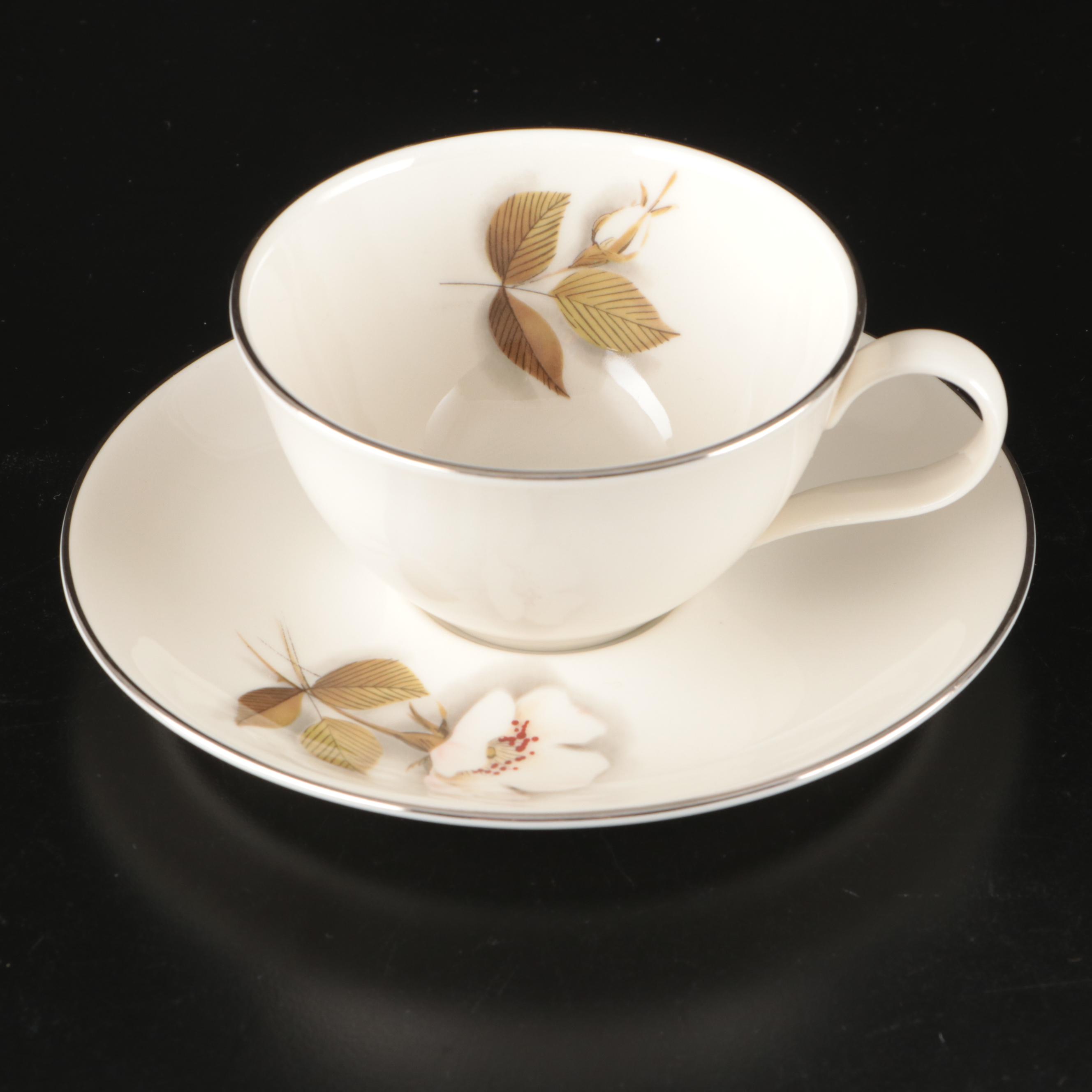 Nancy Prentiss "Ivory Rose" Porcelain Dinnerware and Serving Pieces