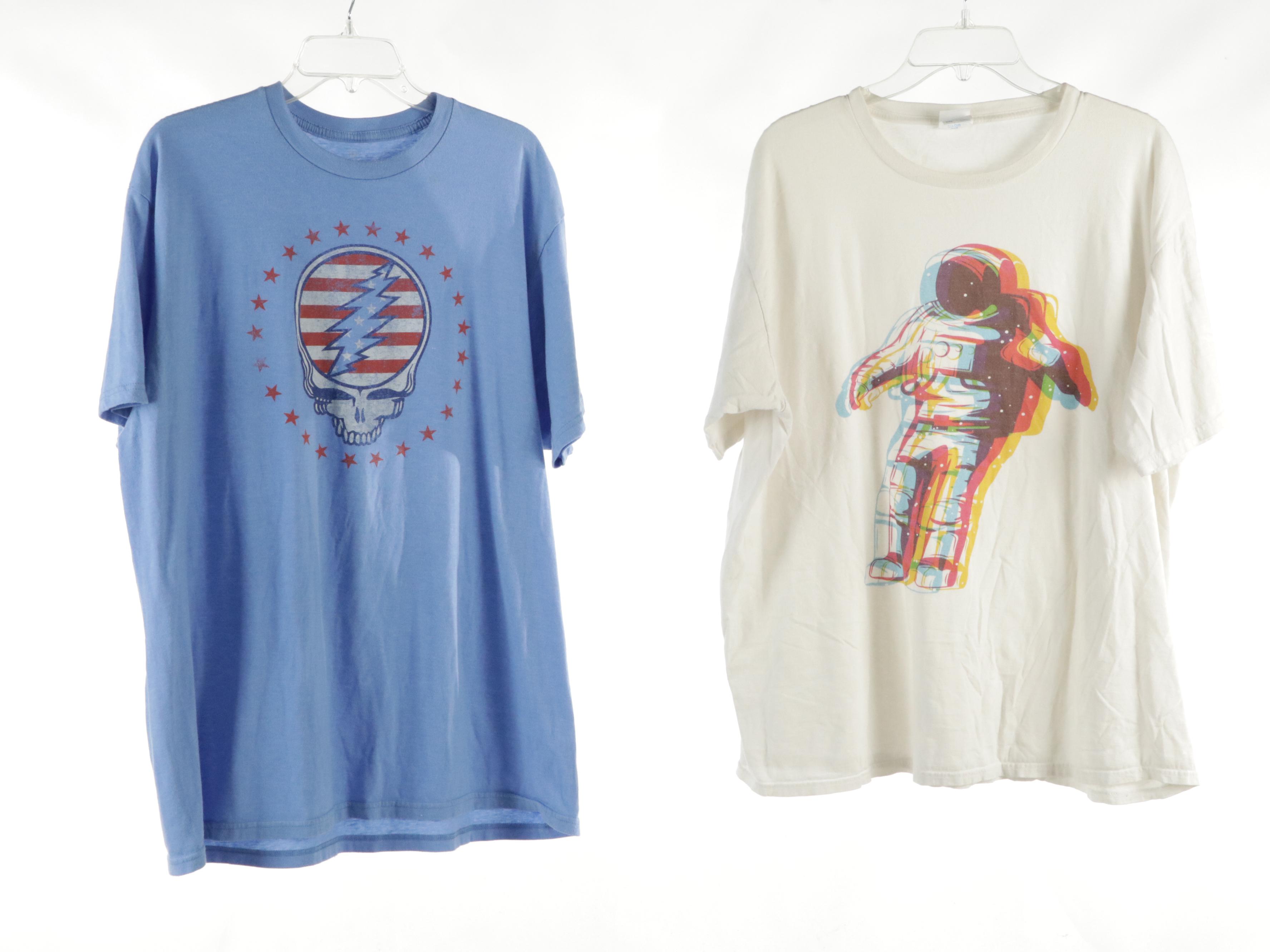 Vans and Daily Bread Hoodies with Grateful Dead and Other T-Shirts