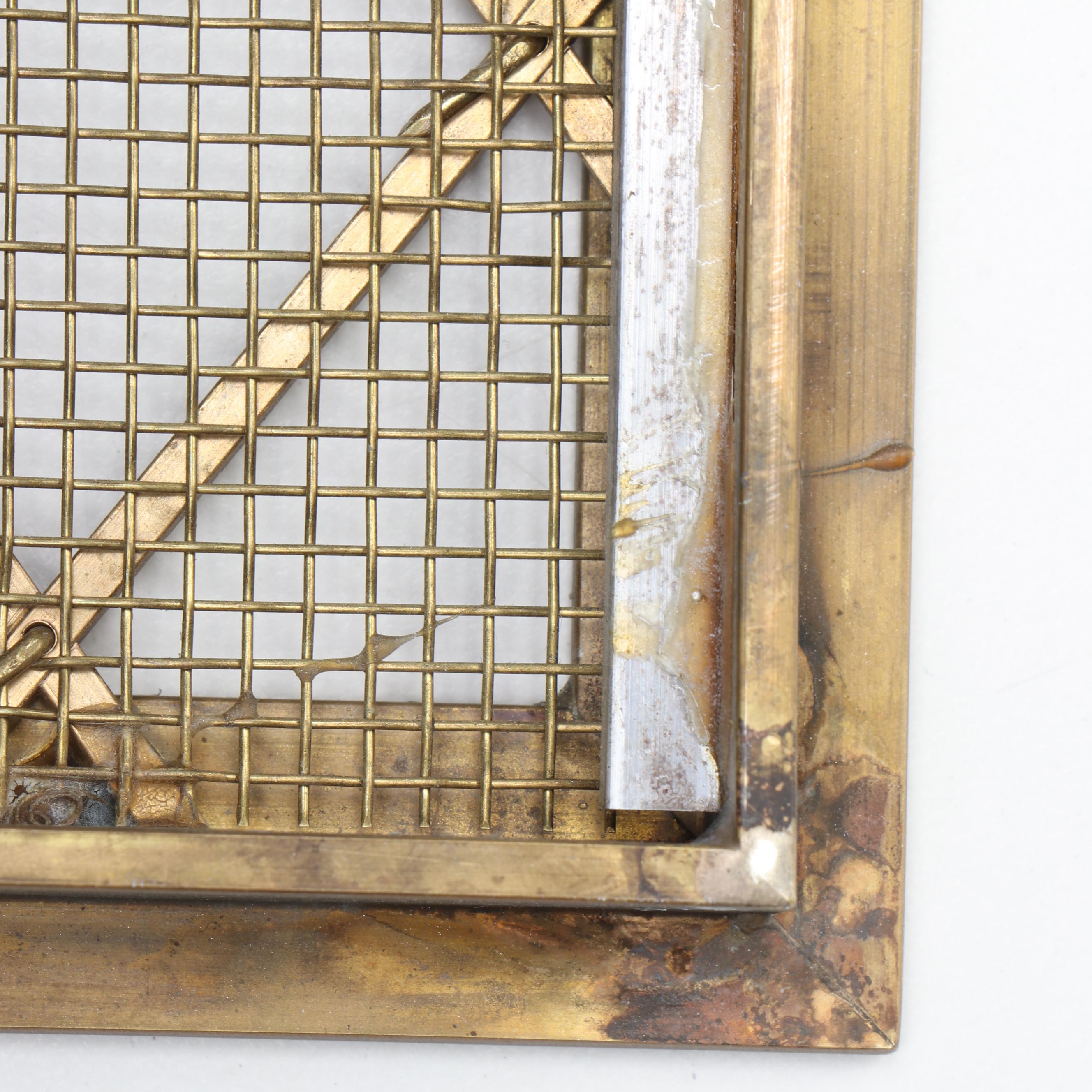 Brushed Brass Finish Vent Covers in Assorted Sizes