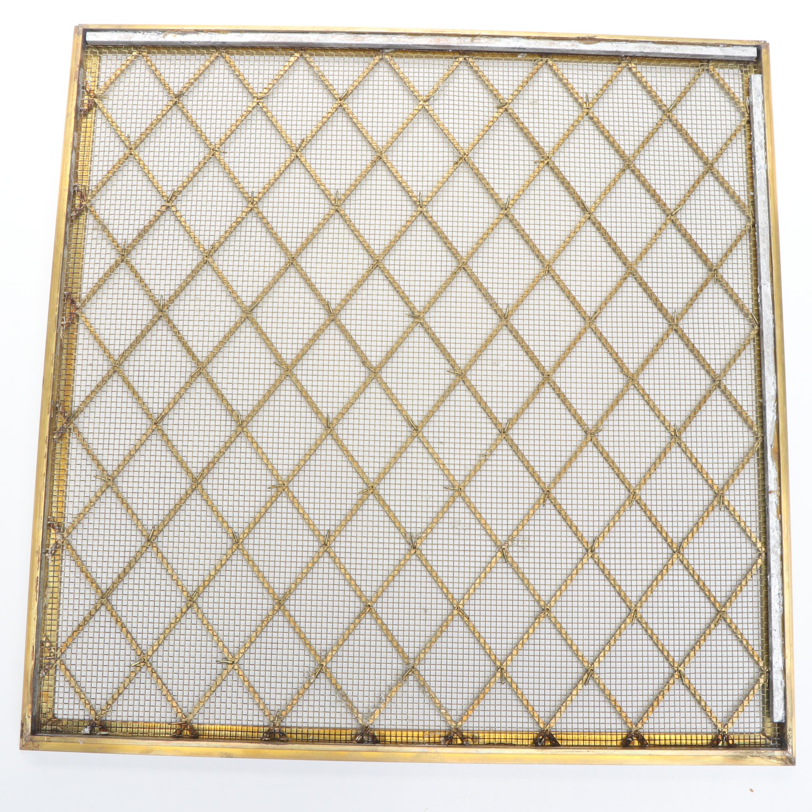 Brushed Brass Finish Vent Covers in Assorted Sizes