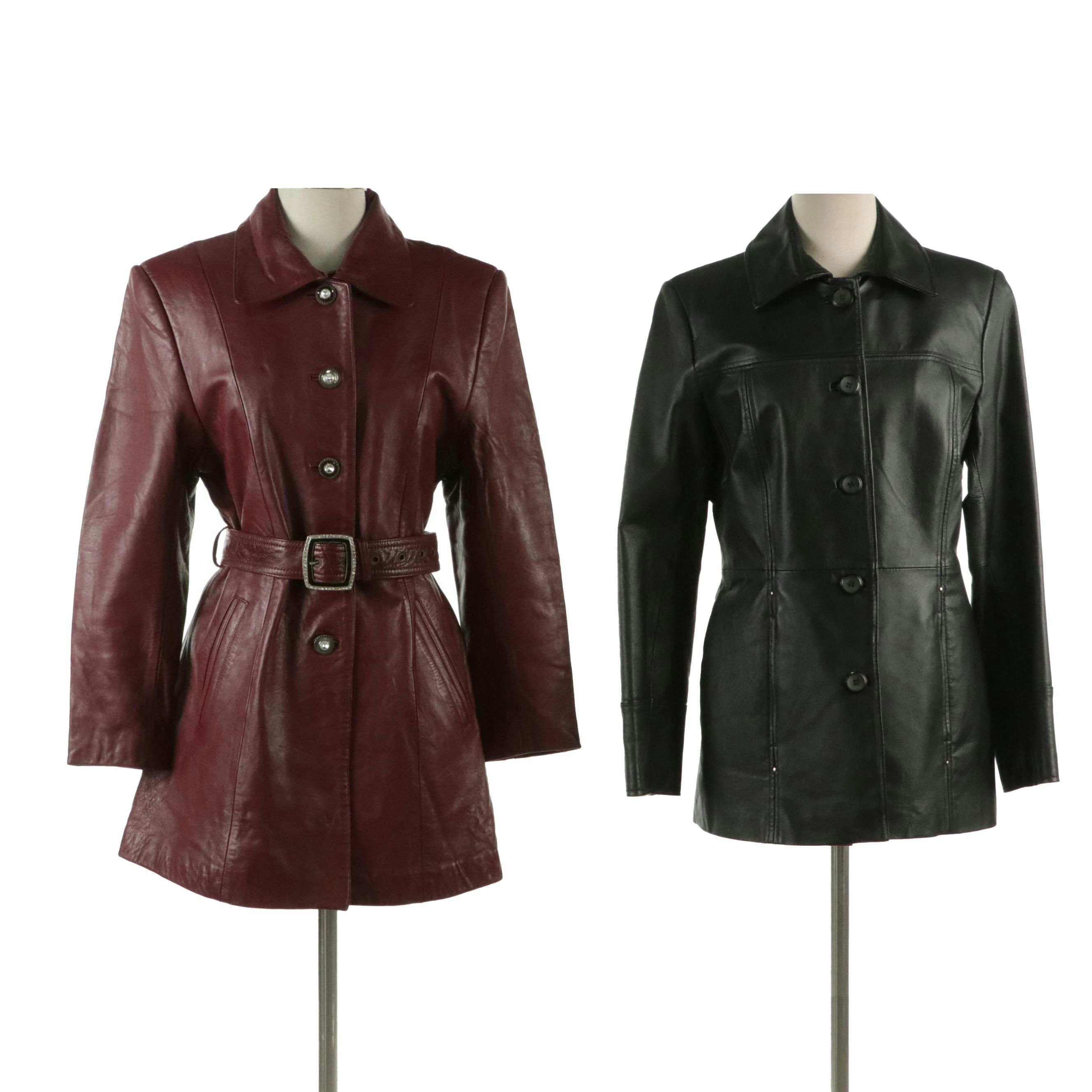 East 5th and City Fur Leather Jackets