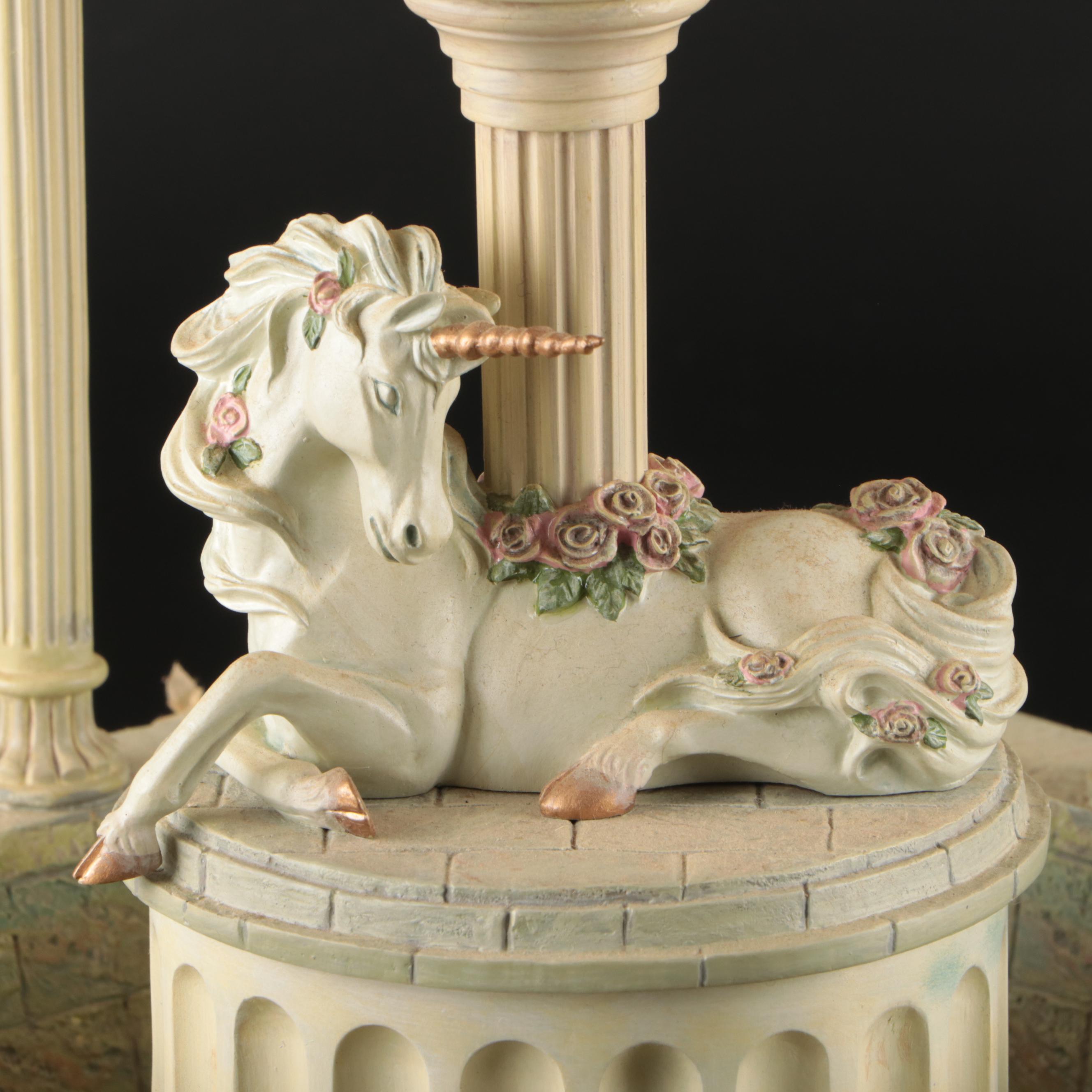 Princeton Gallery "Love's Majesty" and More Porcelain Unicorns