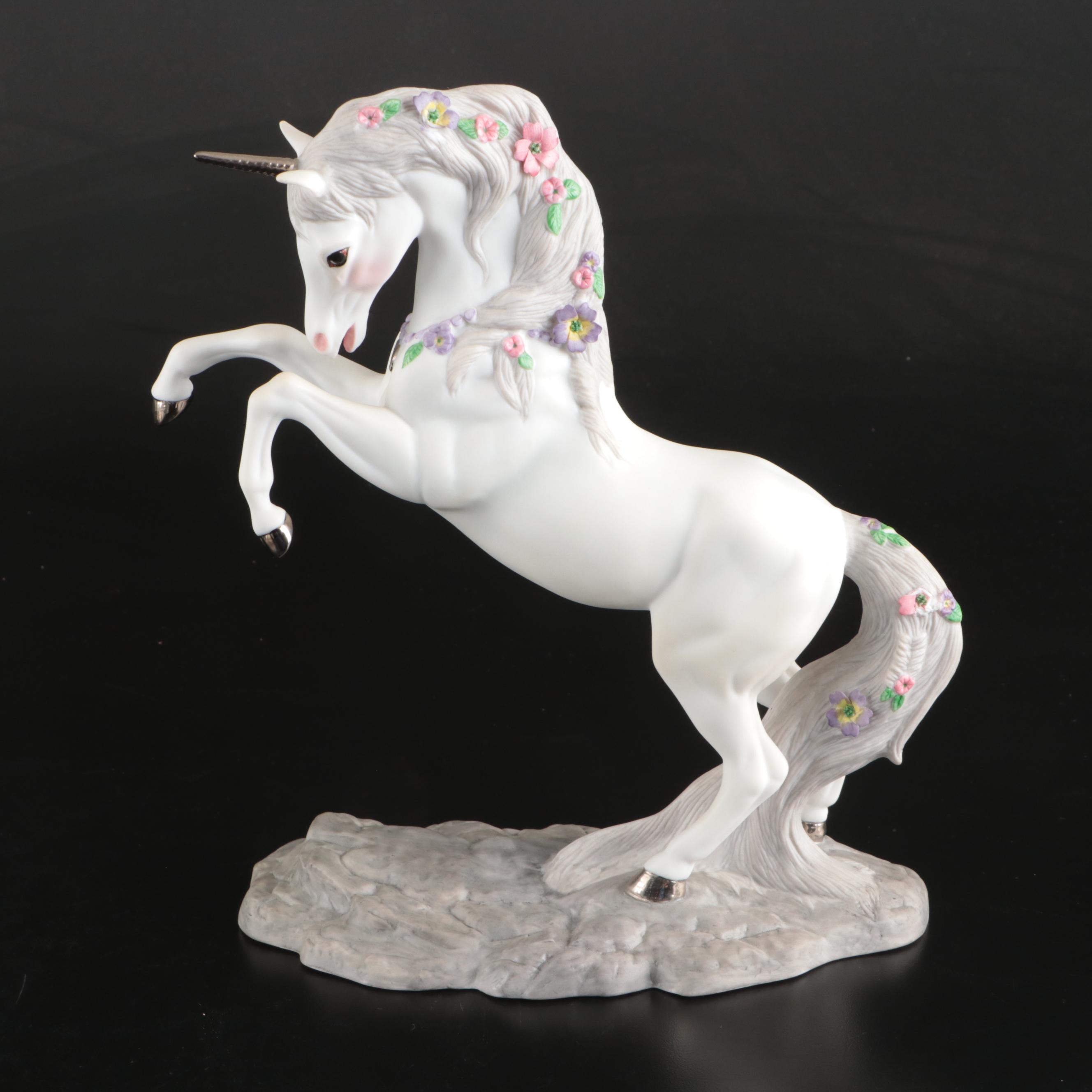 Princeton Gallery "Love's Majesty" and More Porcelain Unicorns