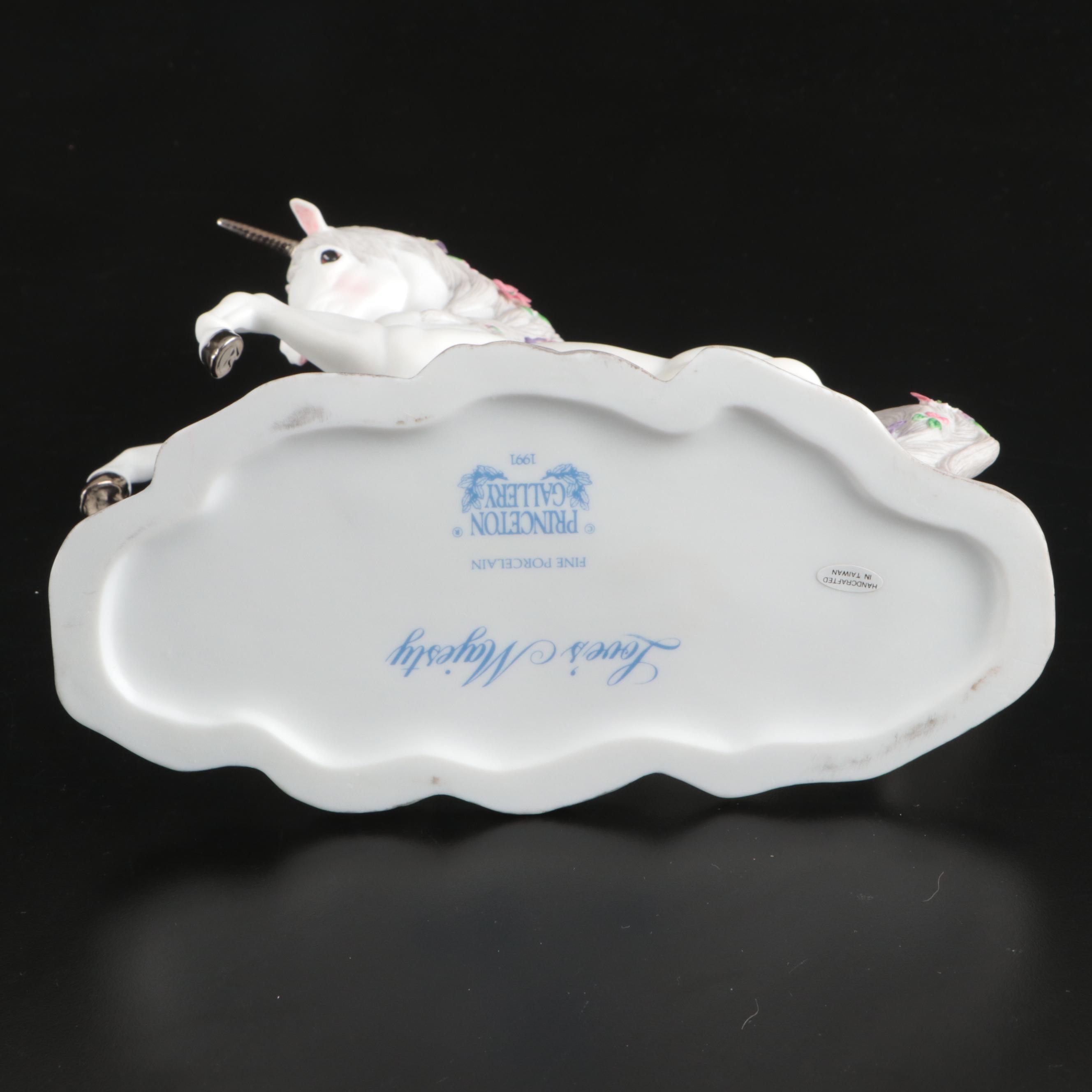 Princeton Gallery "Love's Majesty" and More Porcelain Unicorns
