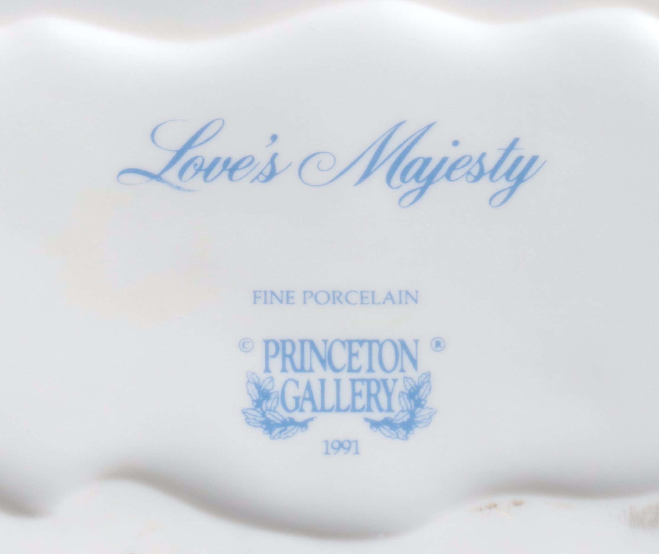 Princeton Gallery "Love's Majesty" and More Porcelain Unicorns