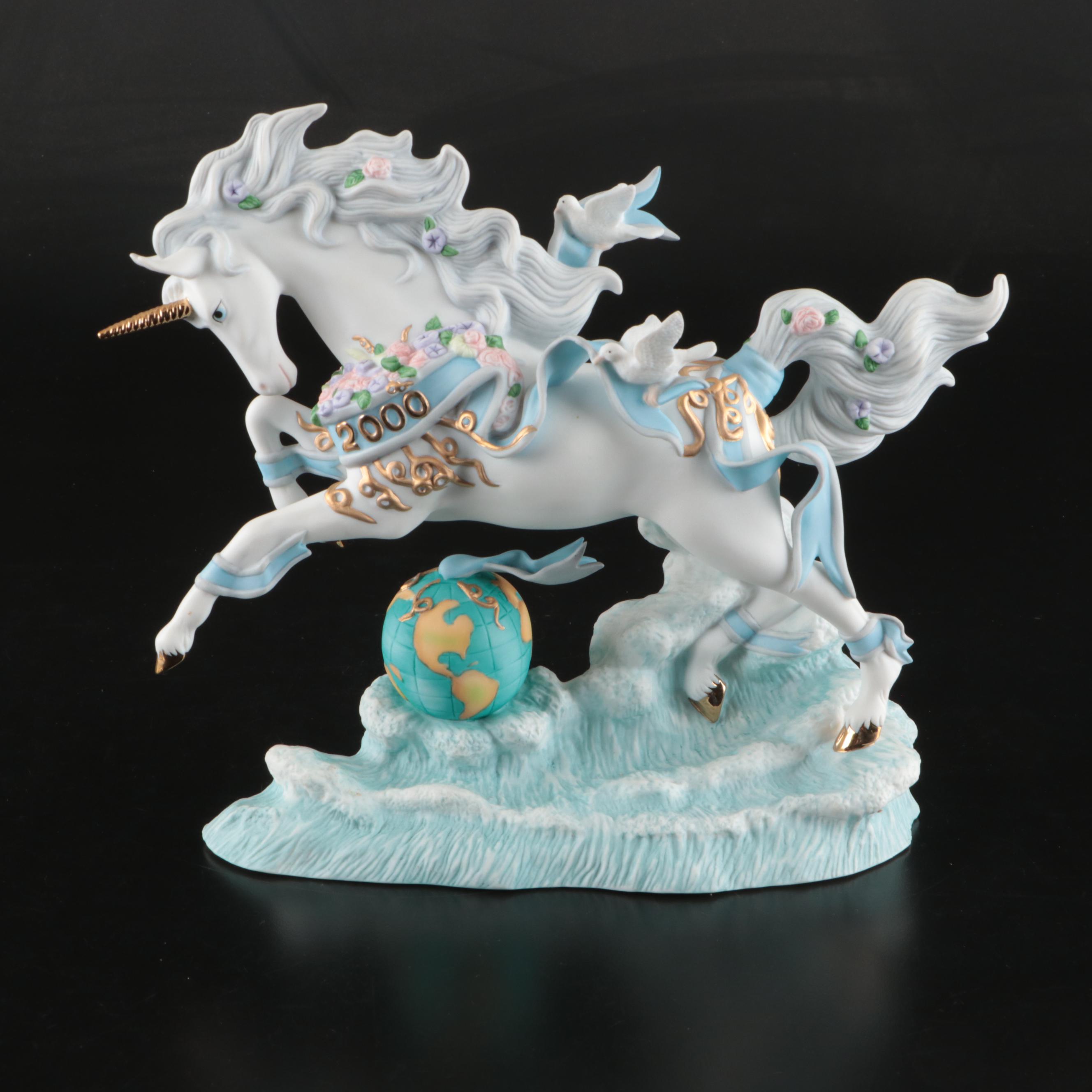 Princeton Gallery "Love's Majesty" and More Porcelain Unicorns