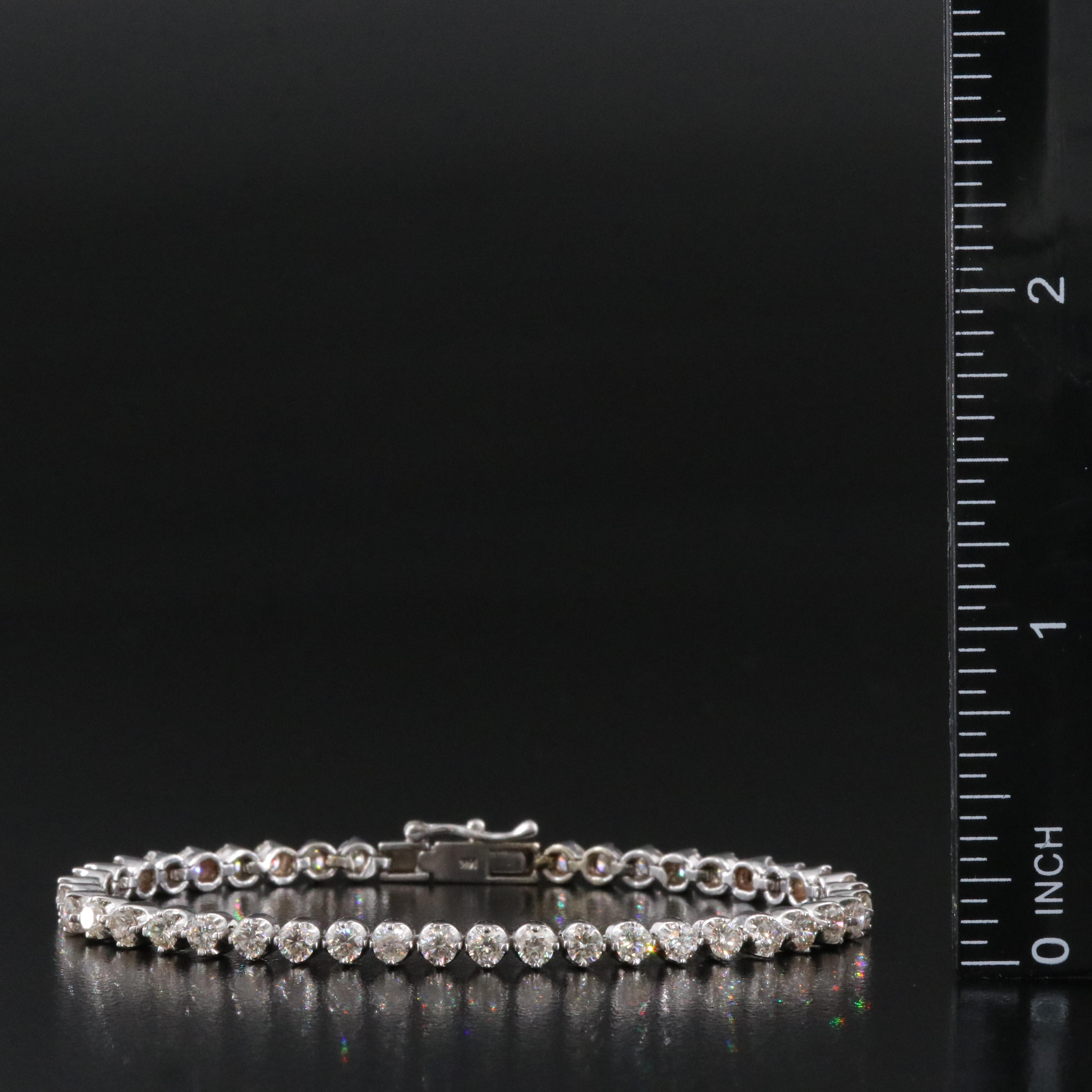 14K 3.36 CTW Diamond Line Bracelet