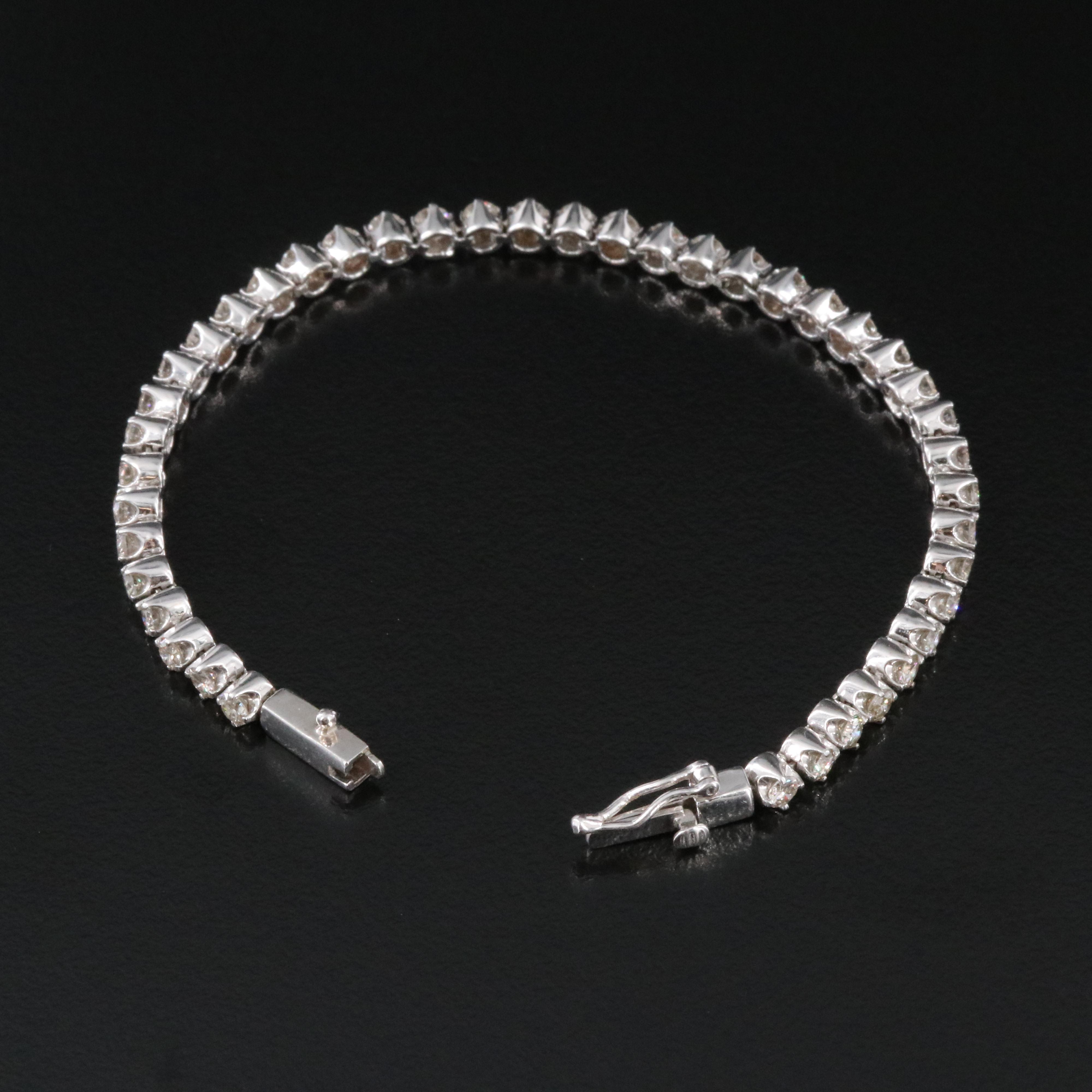 14K 3.36 CTW Diamond Line Bracelet