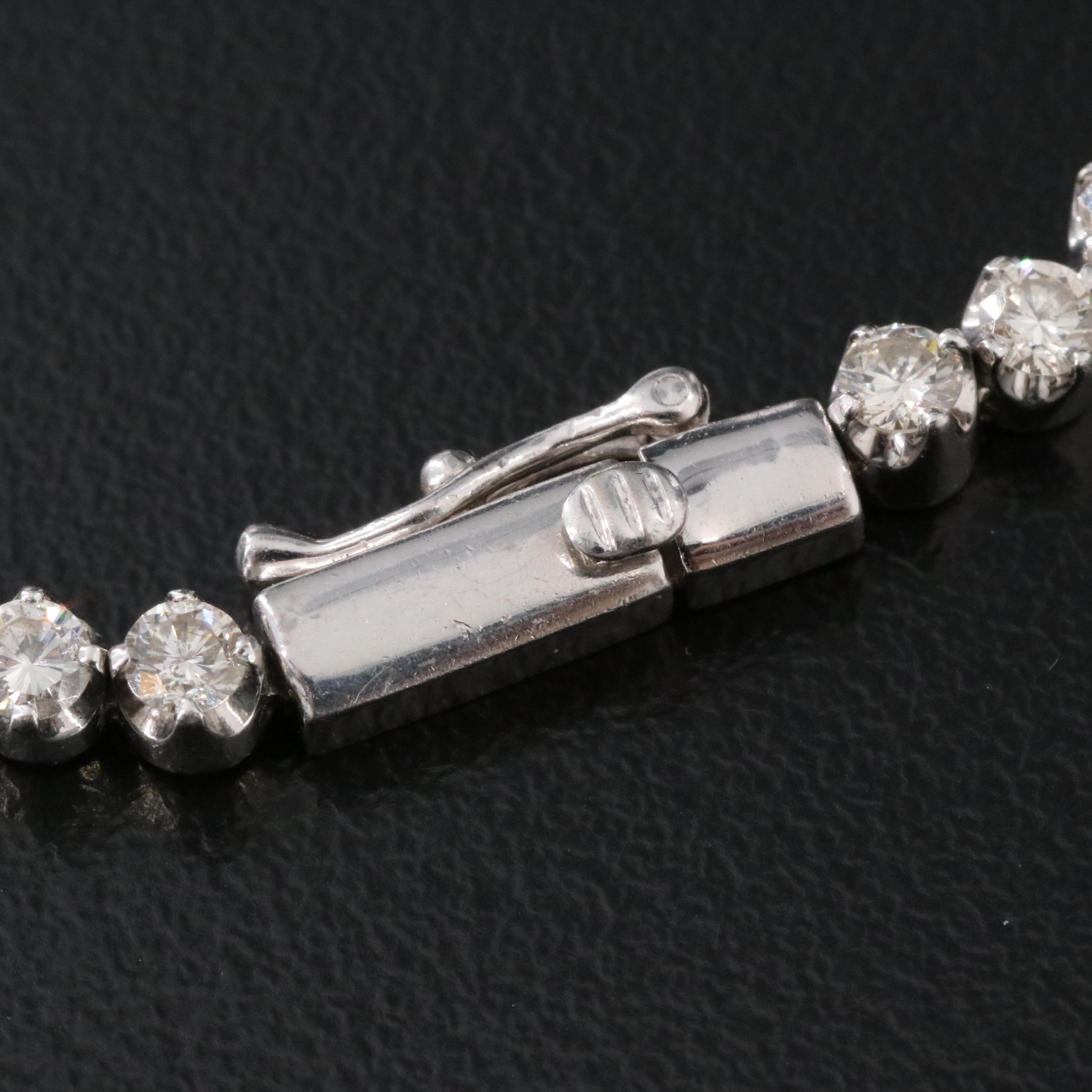 14K 3.36 CTW Diamond Line Bracelet