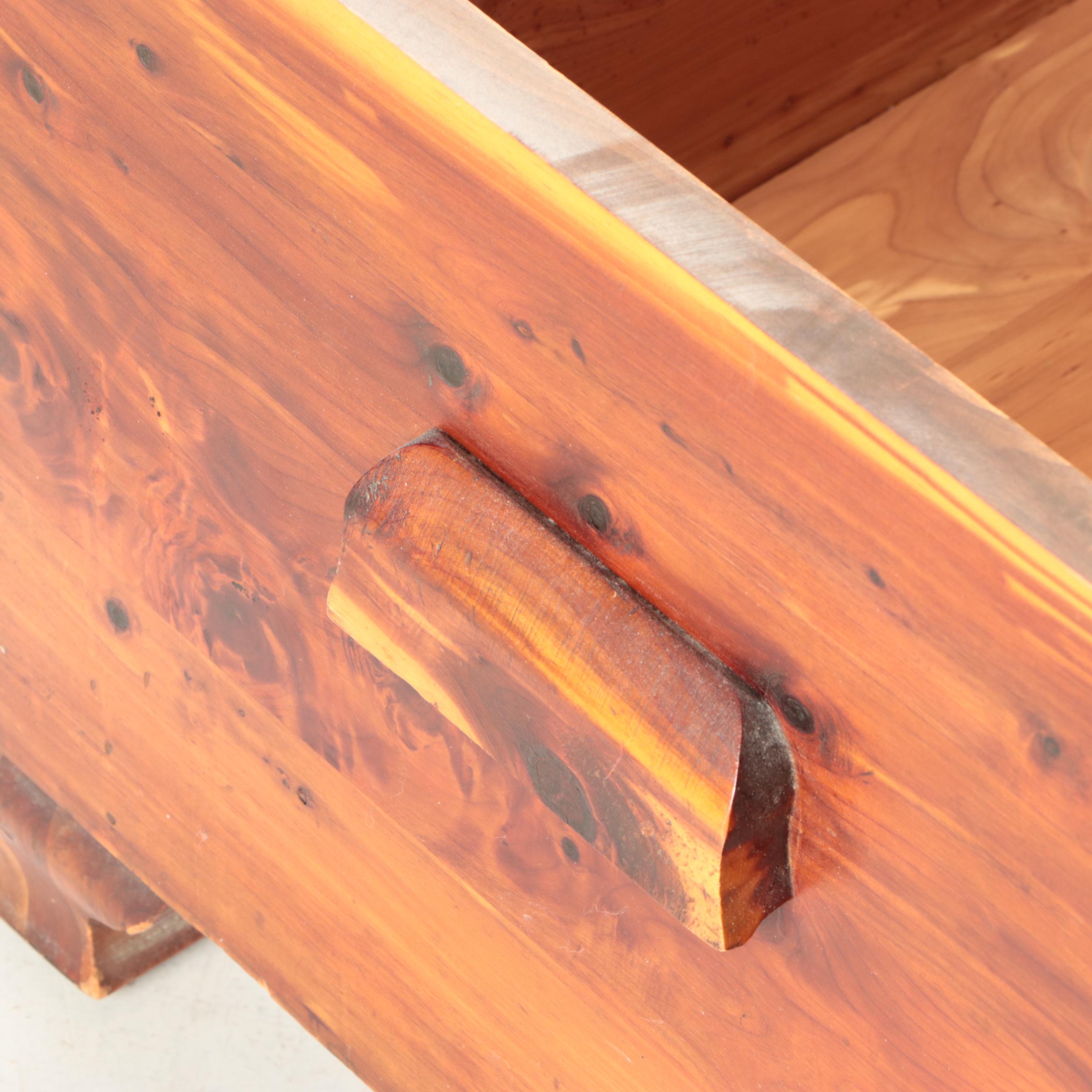 Traditional Style Cedar Blanket Chest