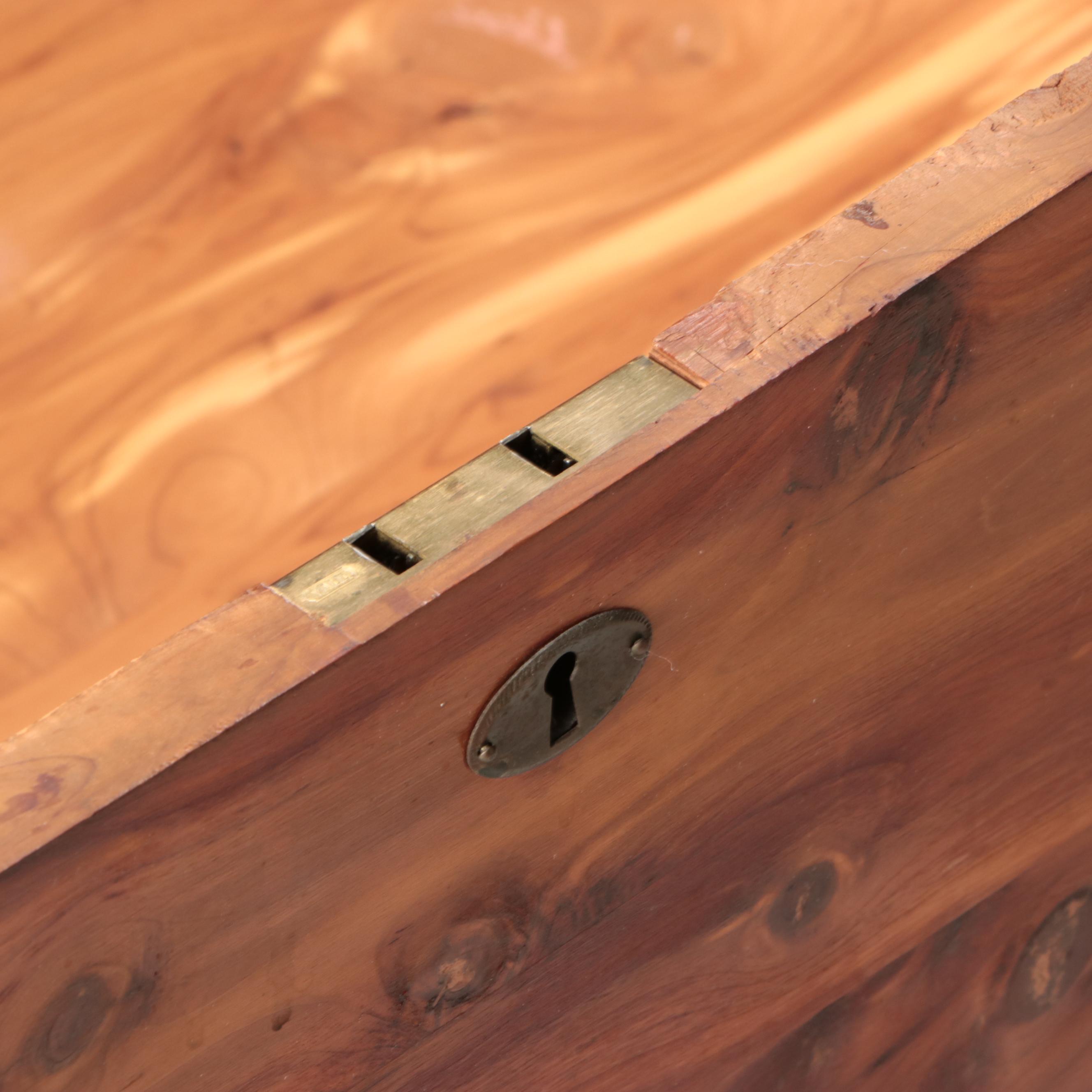 Traditional Style Cedar Blanket Chest