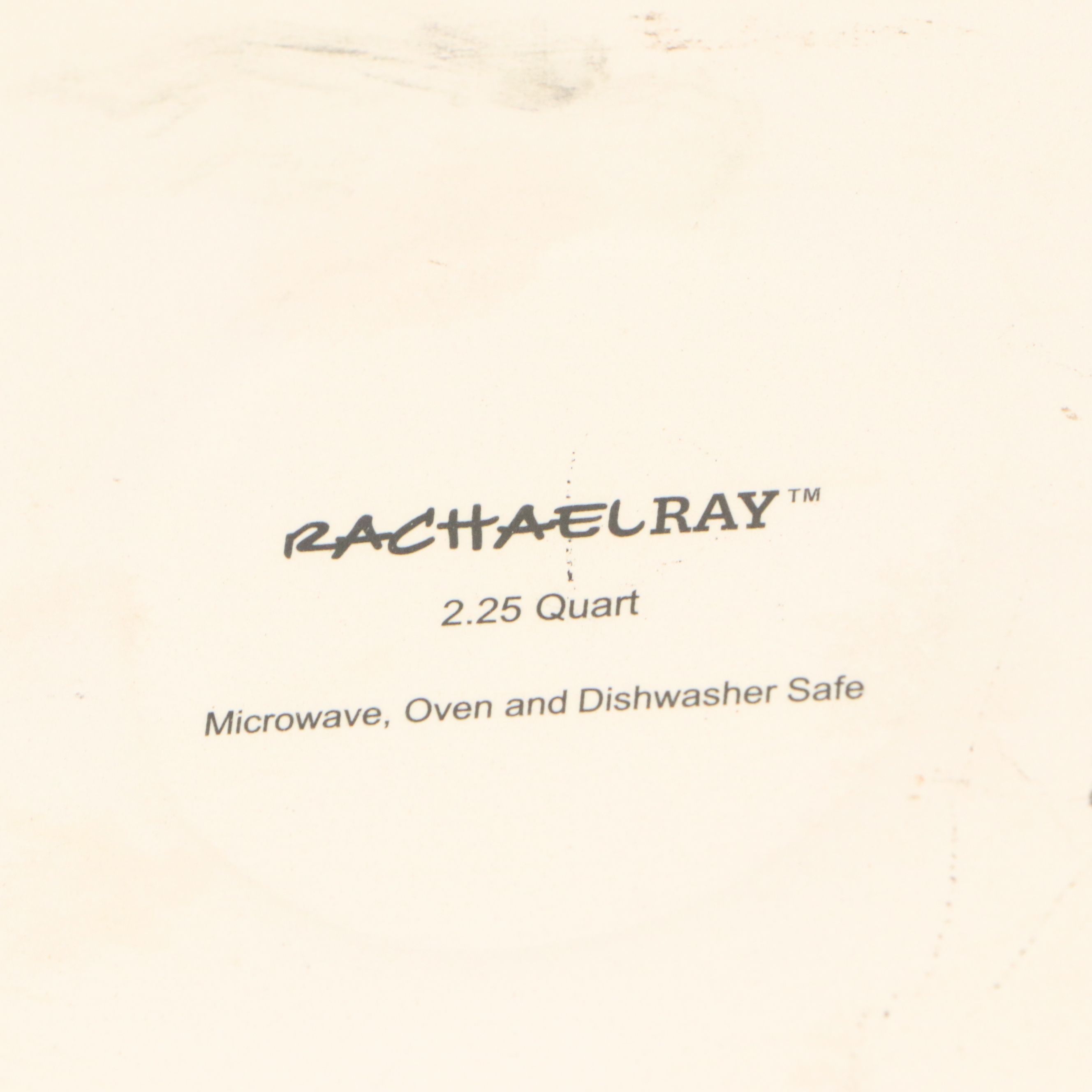 Rachael Ray Yellow Serveware with Baum Brothers Pear Dish