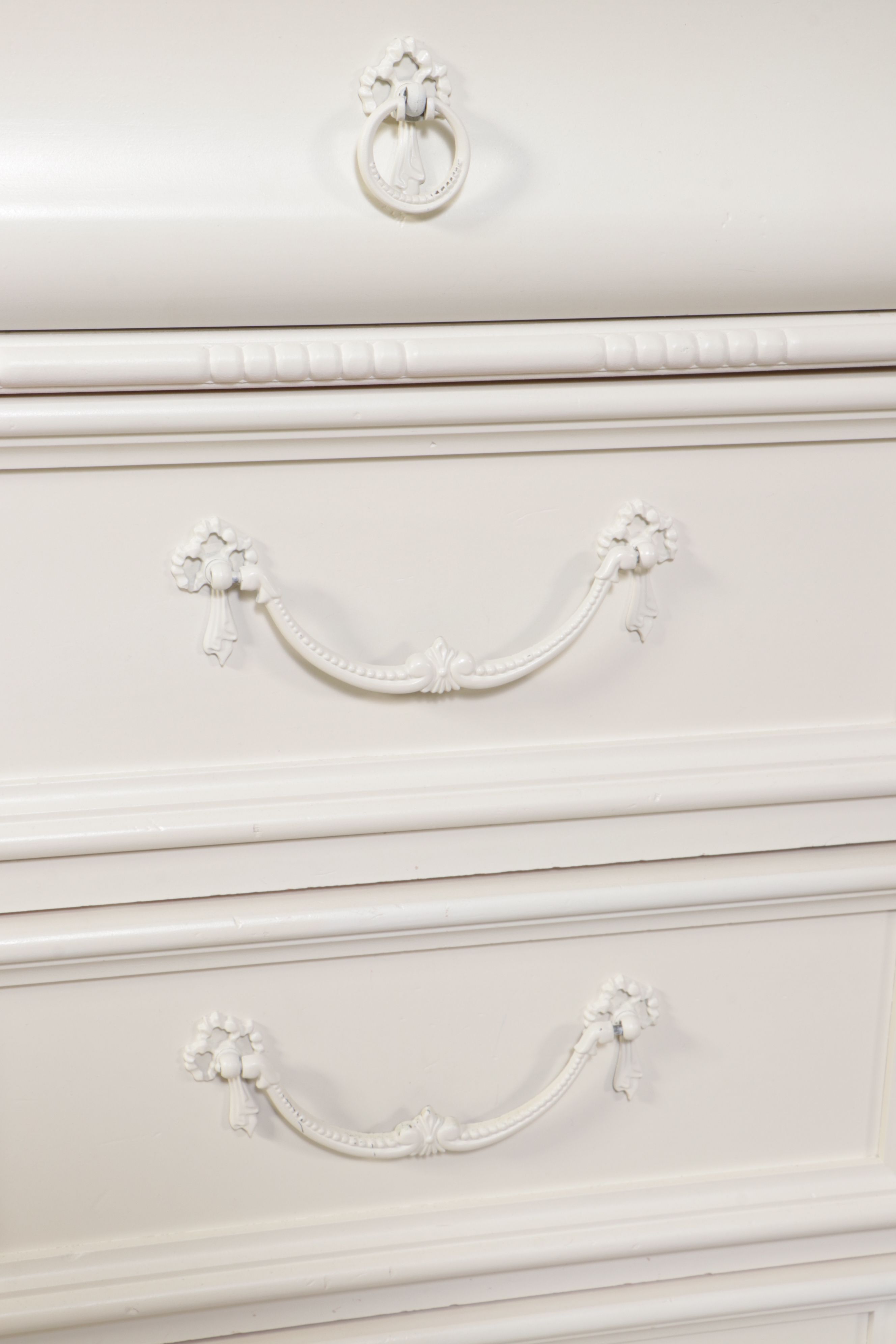 Lexington "Lynn Hollyn At Home" White Painted Wood Armoire