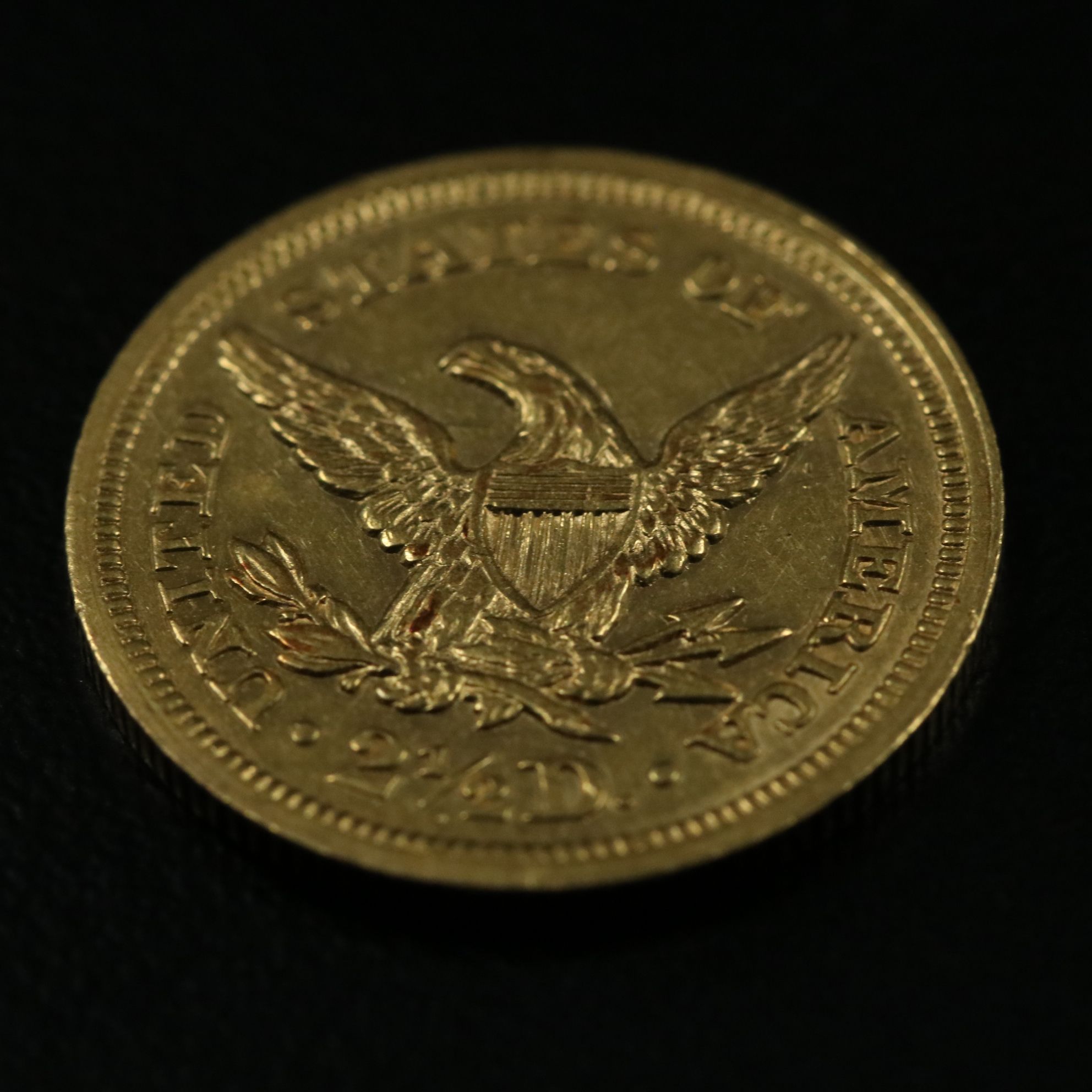 1852 Liberty Head $2 1/2 Gold Coin