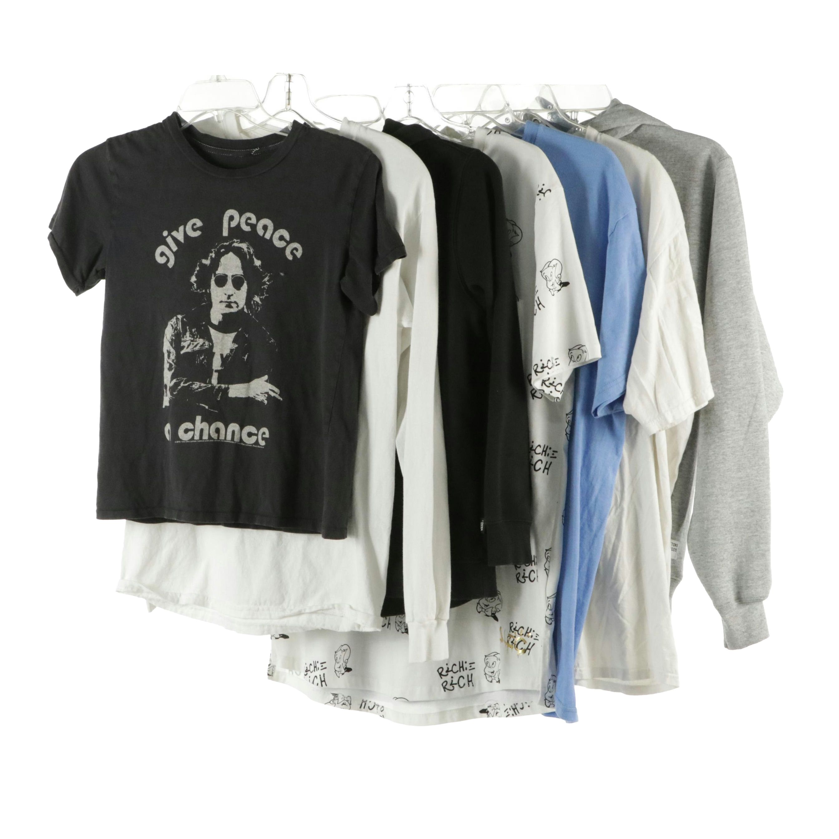 Vans and Daily Bread Hoodies with Grateful Dead and Other T-Shirts