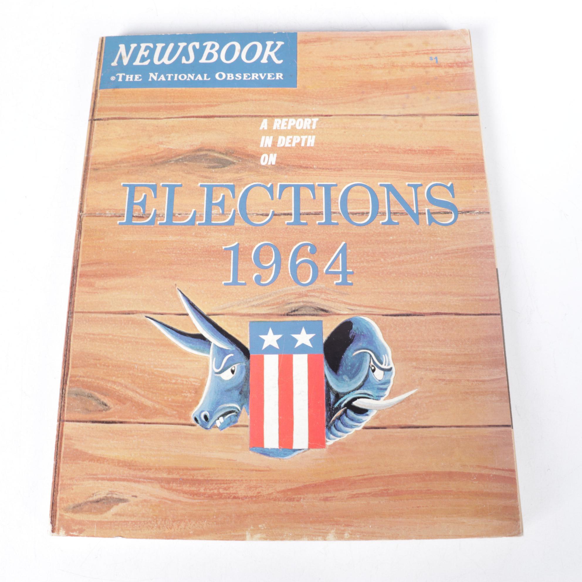 Mid-Century Political Magazines from Harper's Magazine & Others