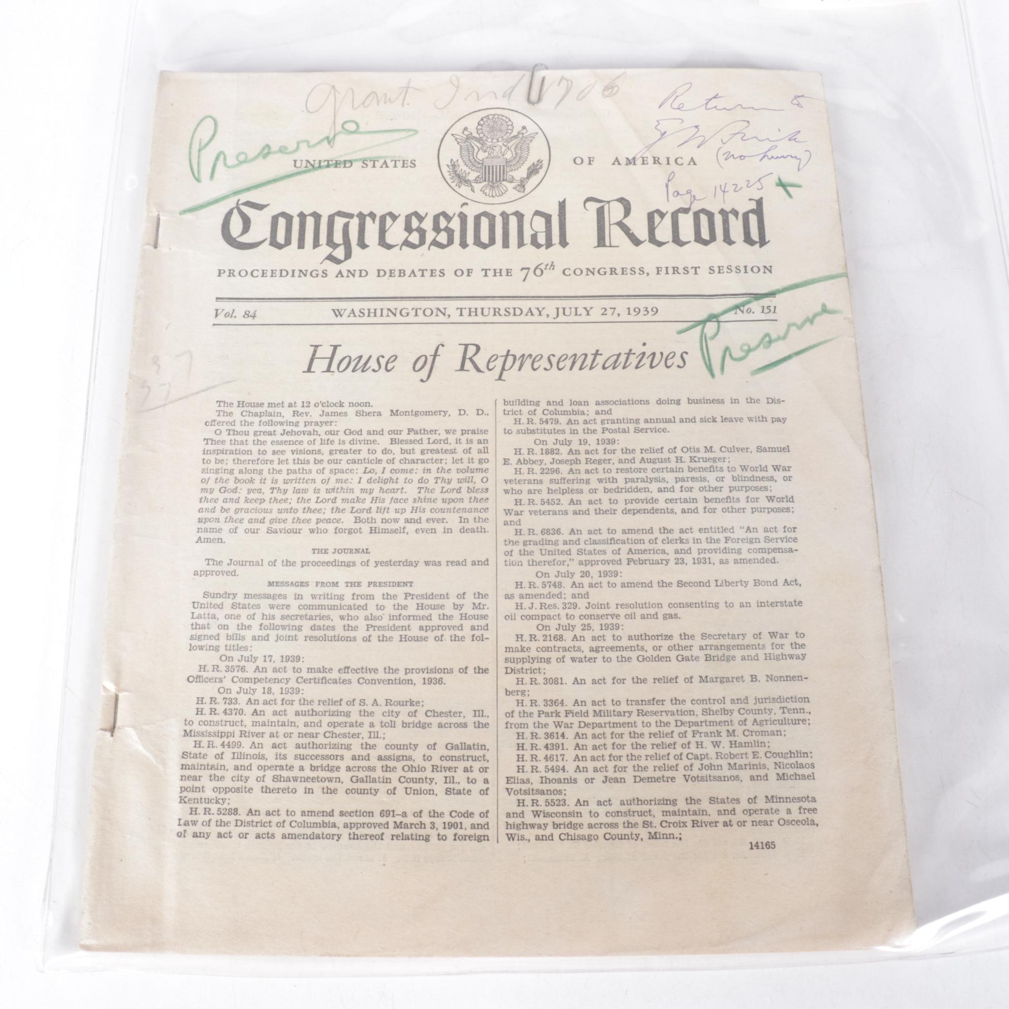 Mid-Century Political Magazines from Harper's Magazine & Others