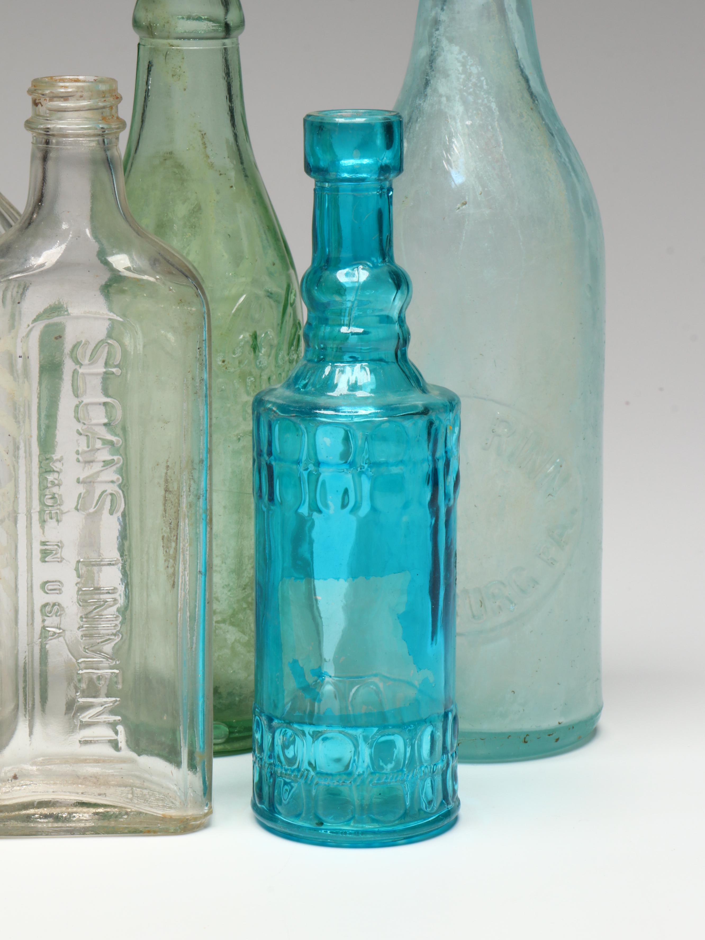 Jacob Rinn Blob Top Glass, Coca-Cola, Bottoms Up, John Kohlmann, More Bottles