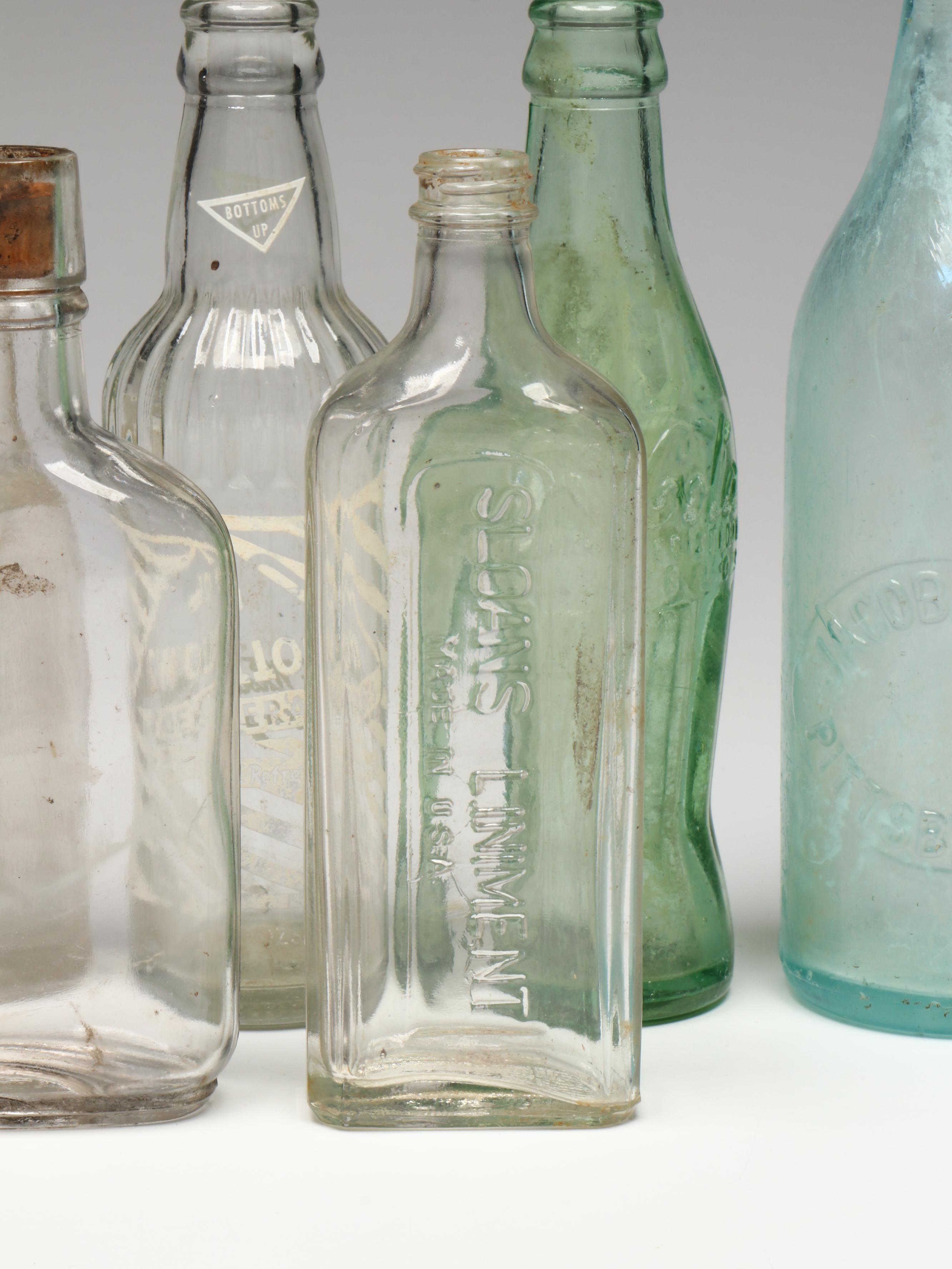 Jacob Rinn Blob Top Glass, Coca-Cola, Bottoms Up, John Kohlmann, More Bottles
