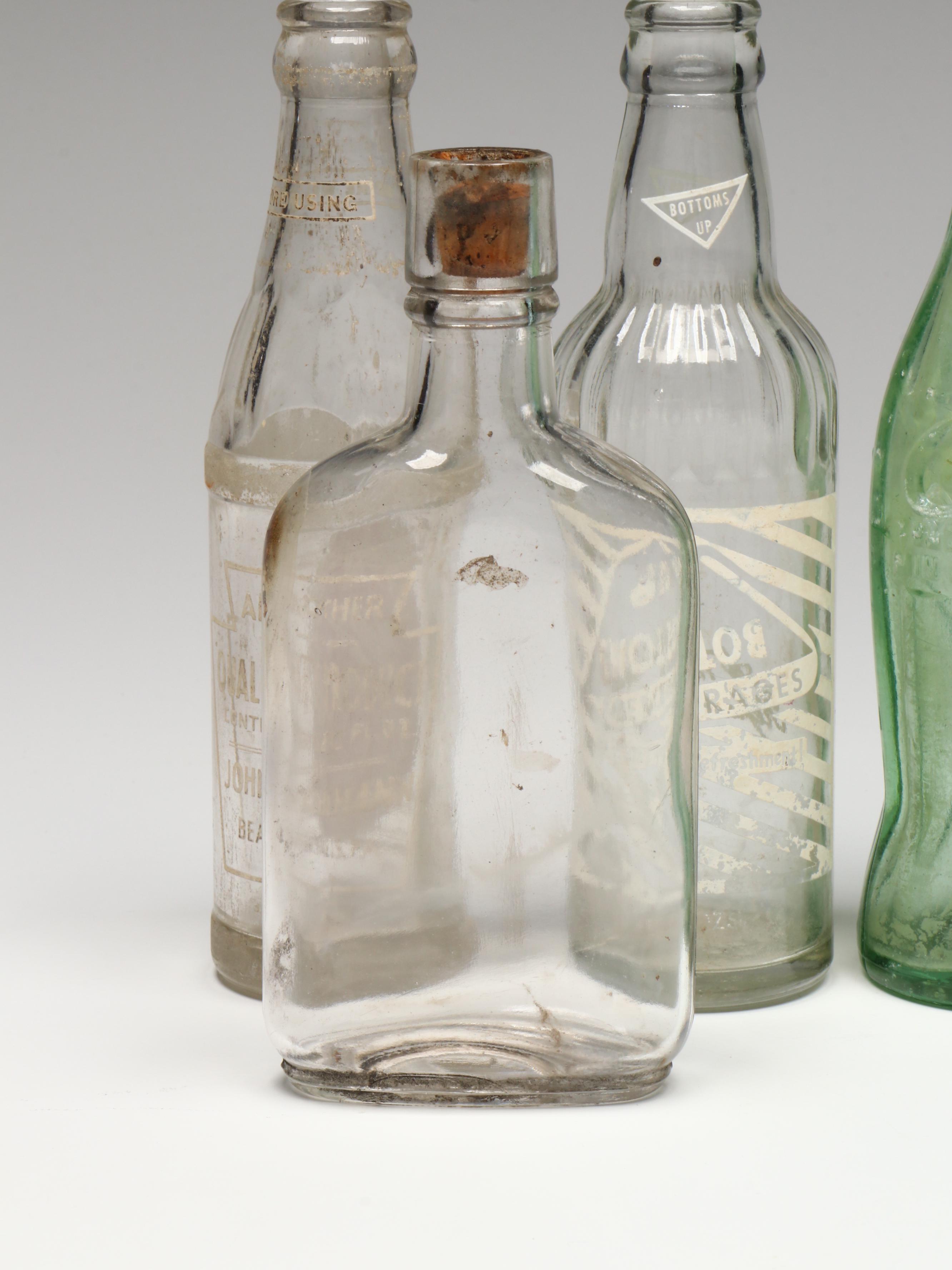 Jacob Rinn Blob Top Glass, Coca-Cola, Bottoms Up, John Kohlmann, More Bottles