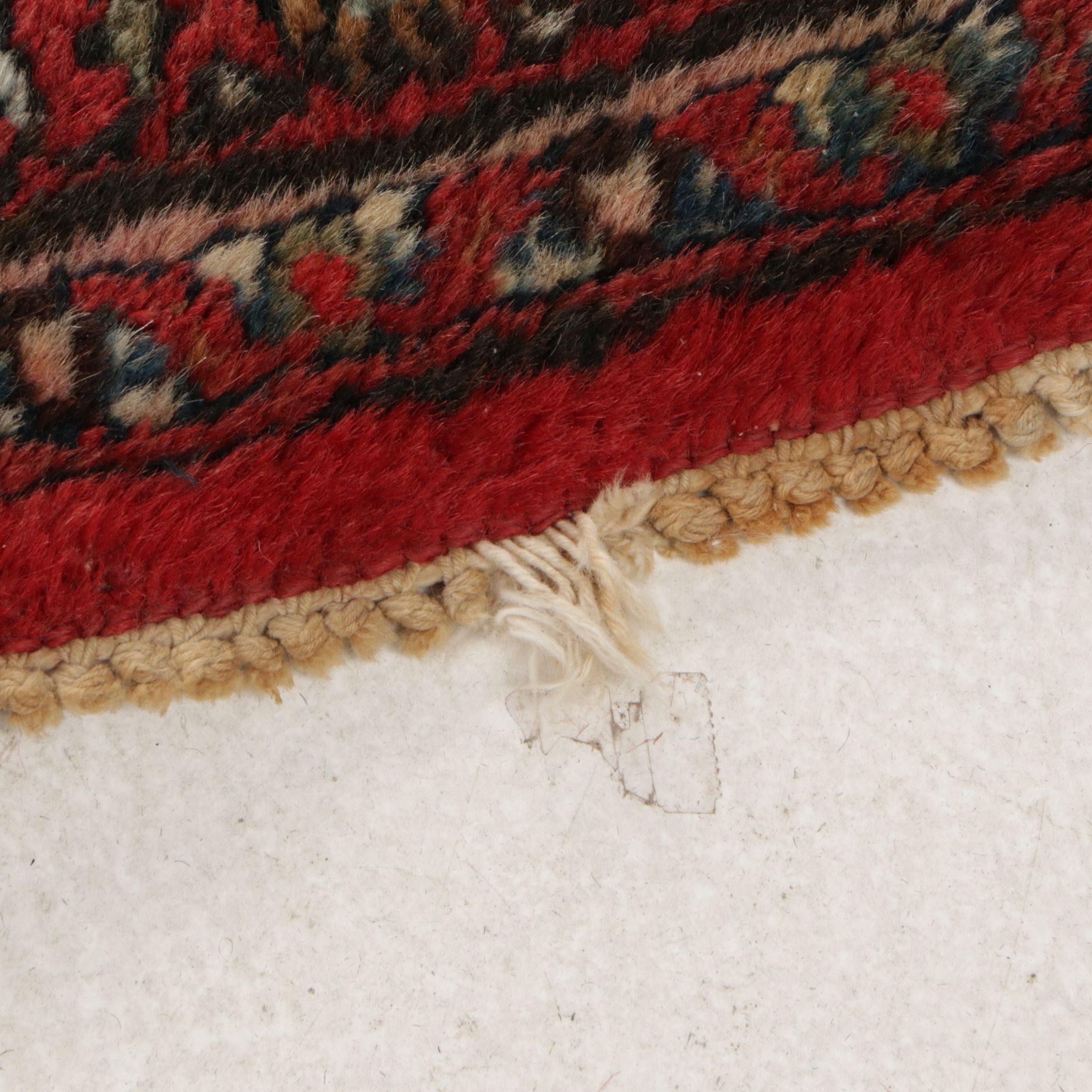 9'2 x 12'1 Hand-Knotted Persian Lilihan Room Sized Rug