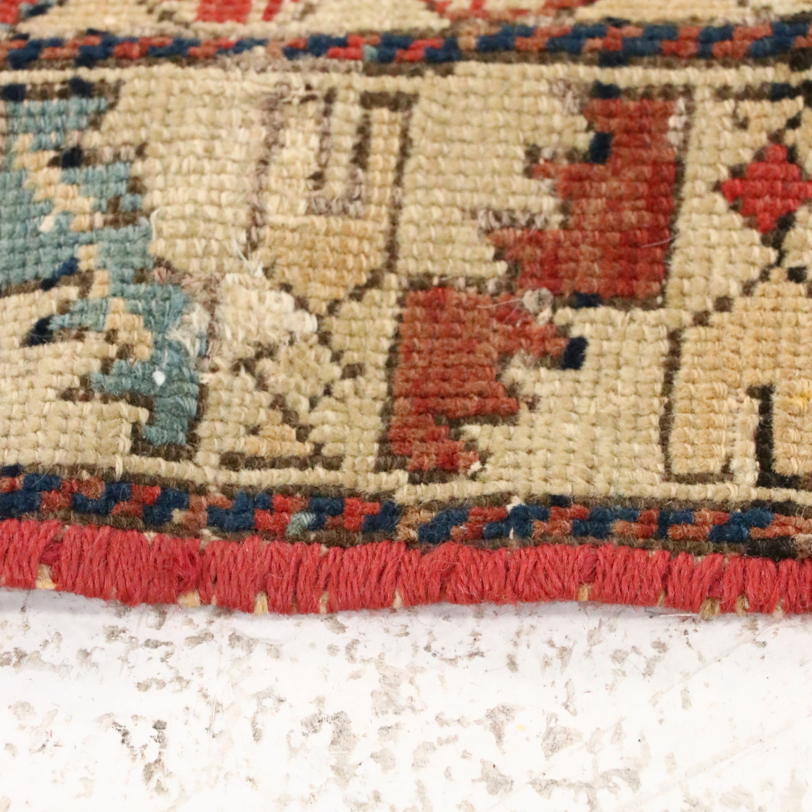 3'6 x 6'3 Hand-Knotted Caucasian Kazak Area Rug