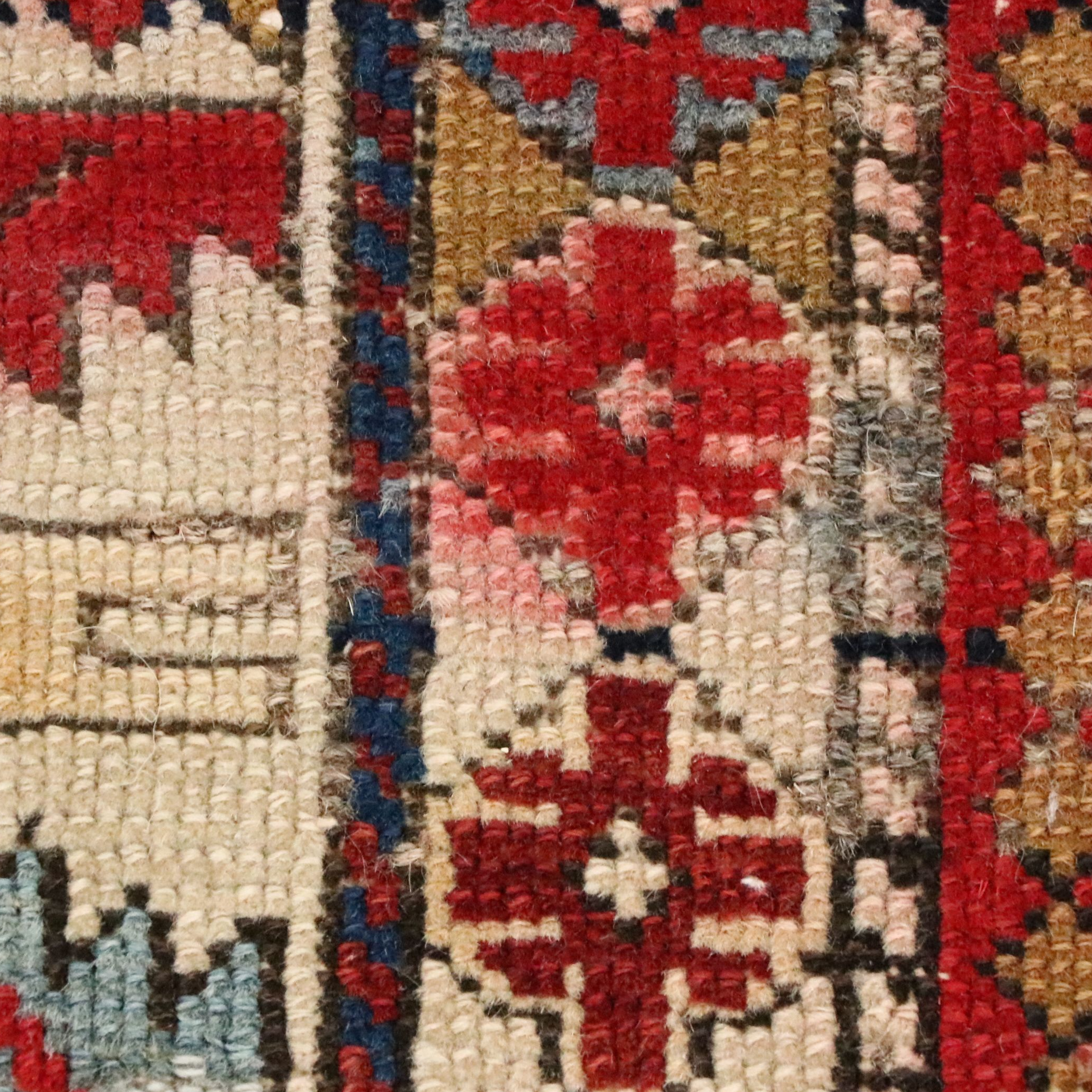 3'6 x 6'3 Hand-Knotted Caucasian Kazak Area Rug