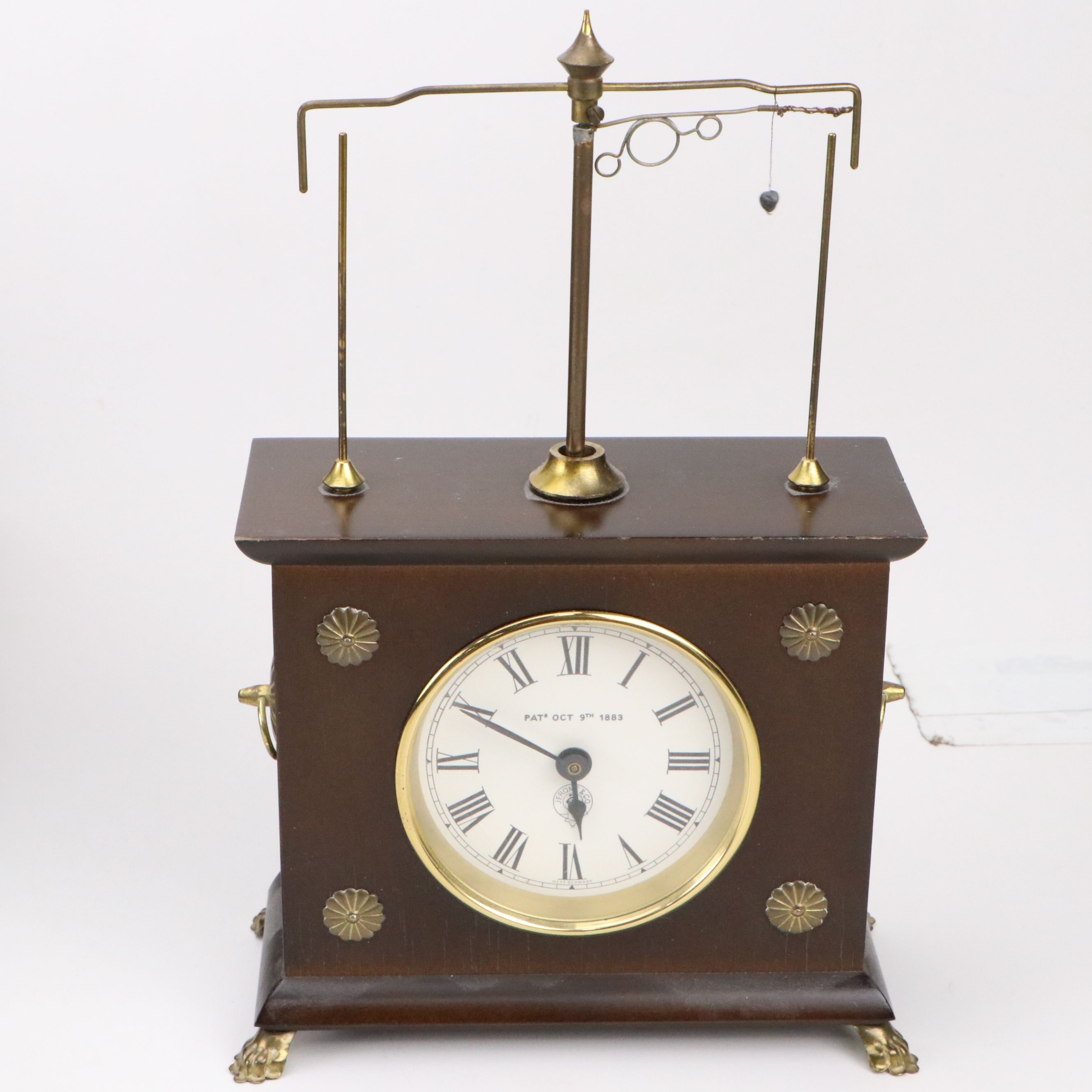 Victorian Style Flying Pendulum Clock with Other Boxes and Decor