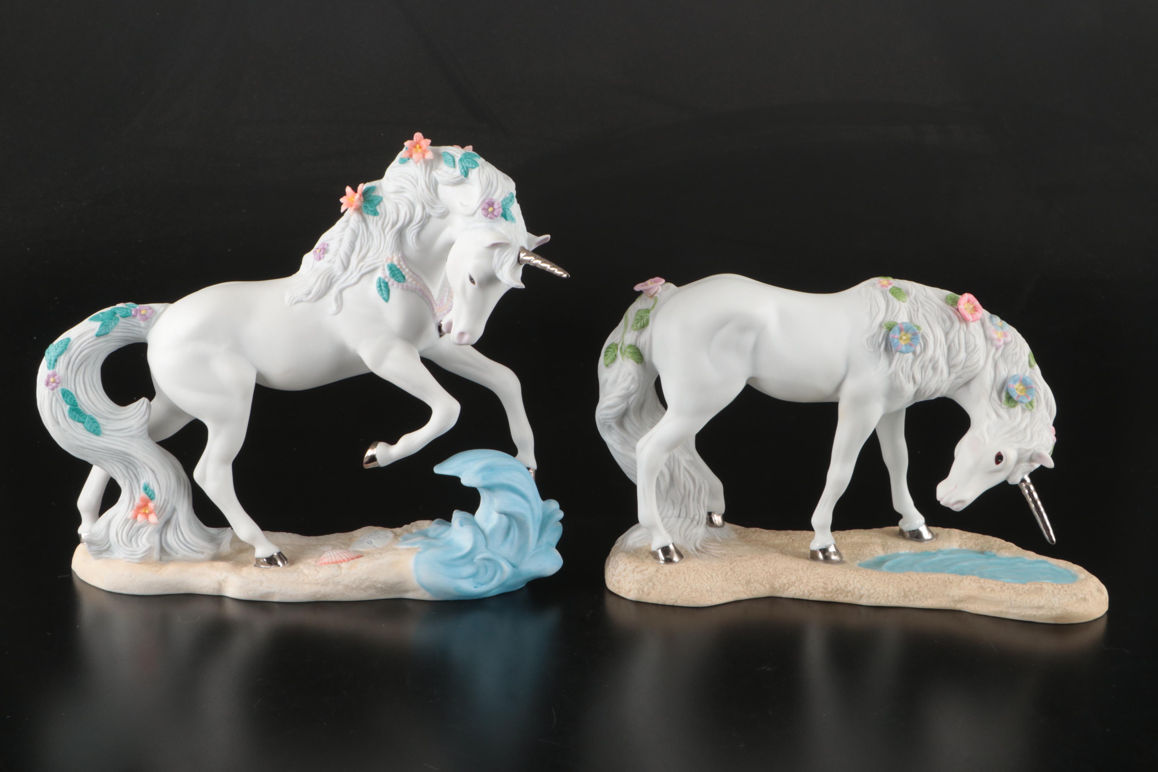 Princeton Gallery "Love's Pride" and More Porcelain Unicorns