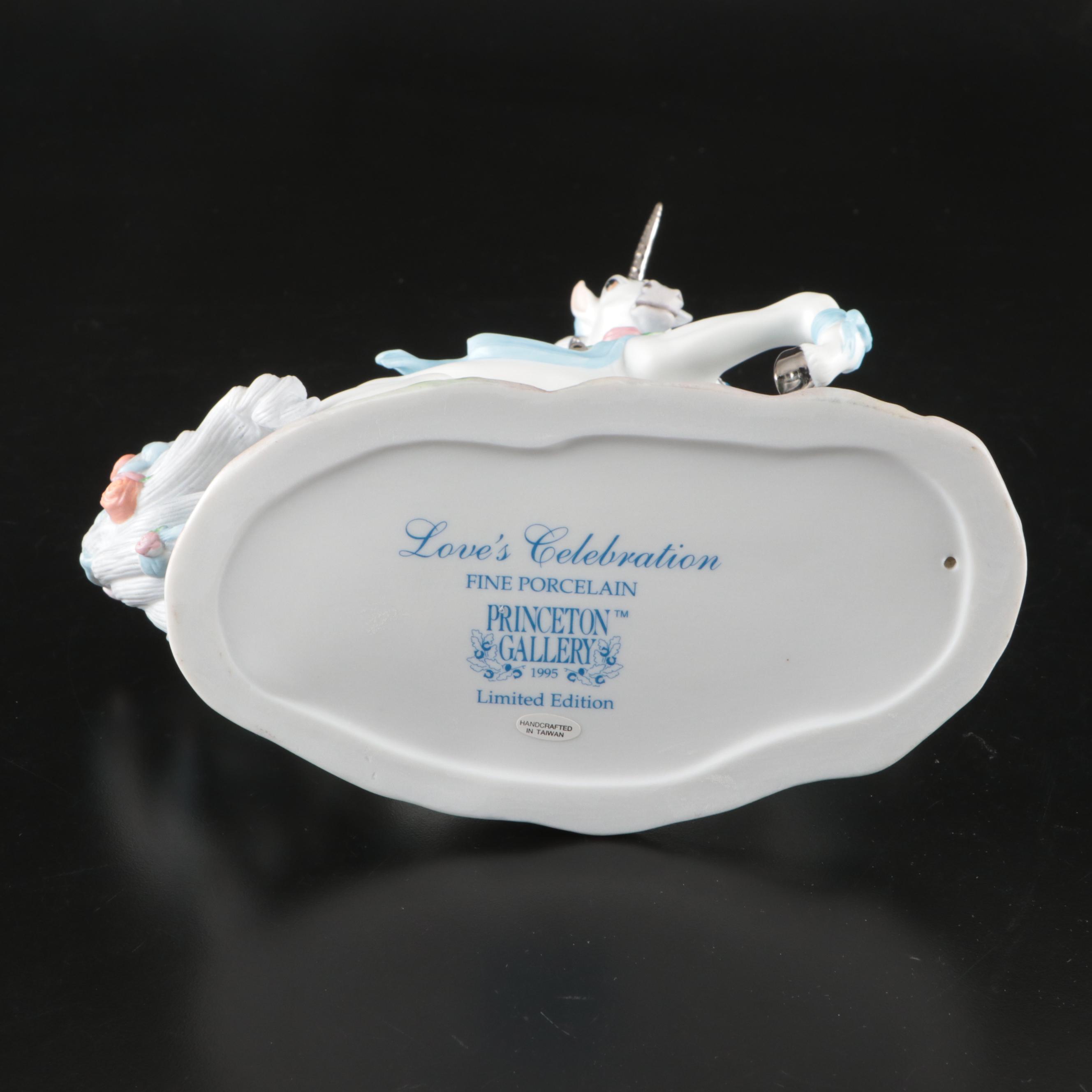 Princeton Gallery "Love's Pride" and More Porcelain Unicorns