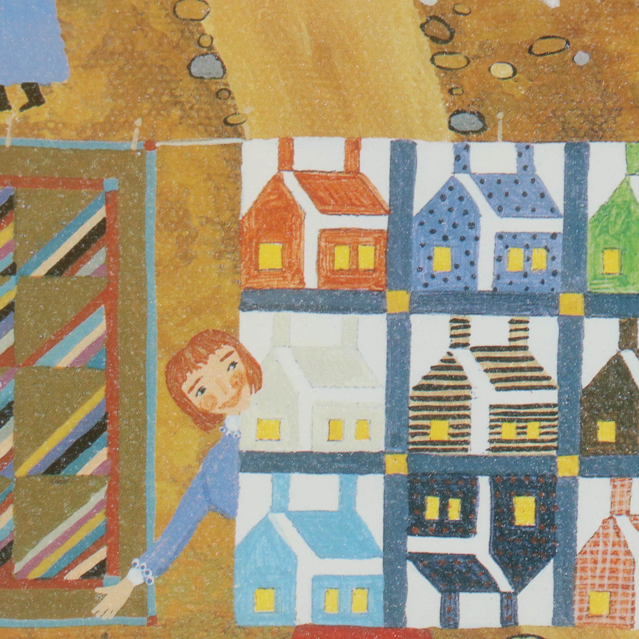 After Sandi Wickersham Resnick Offset Lithograph "Snicker's Gap Antiques"