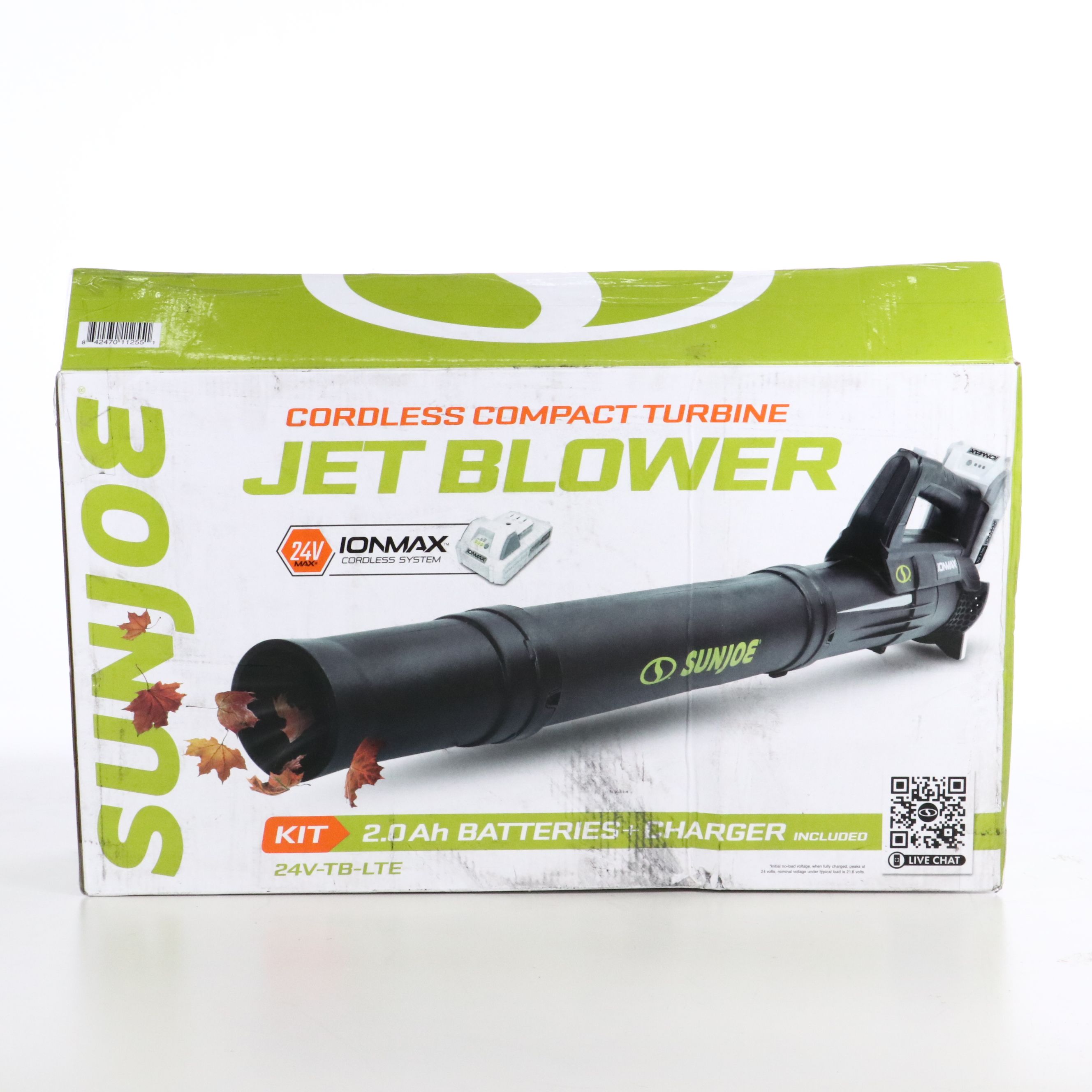 Sun Joe 24V Cordless Compact Turbine Jet Blower