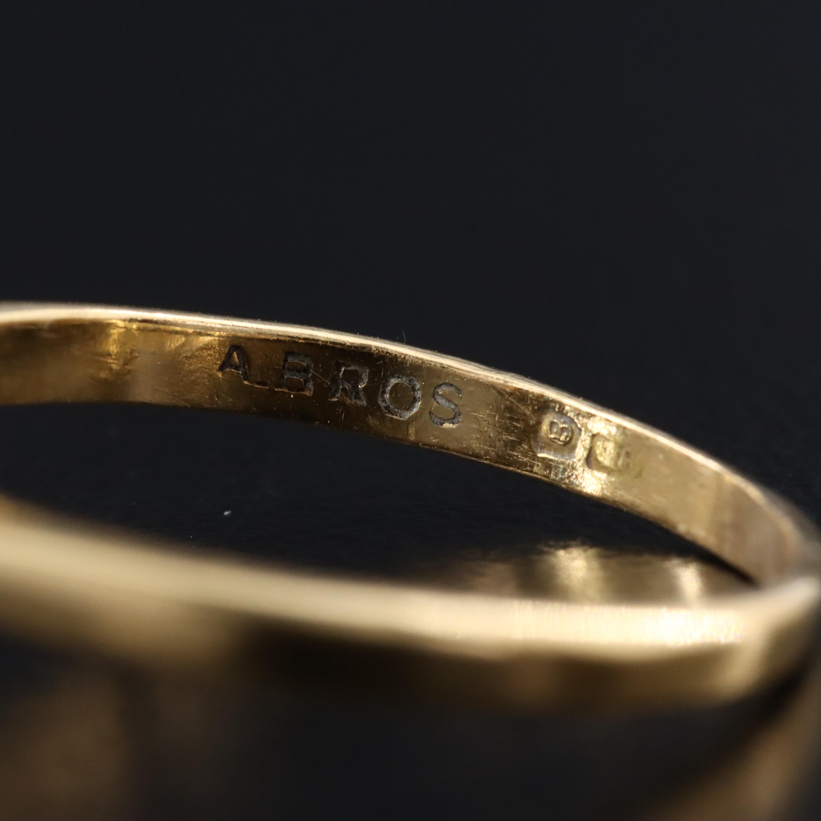 18K 1.45 CT Sapphire and Diamond Ring