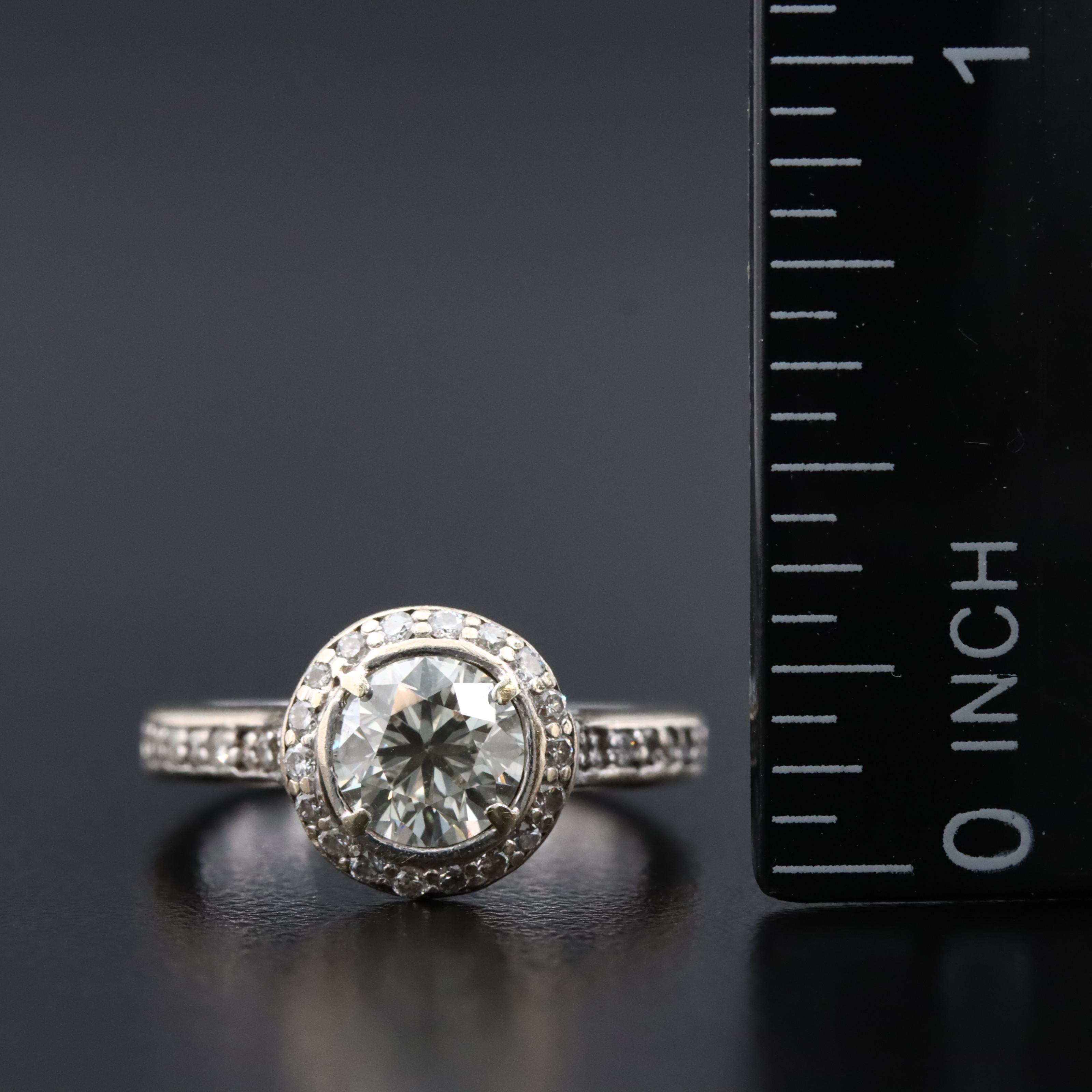 18K 1.39 CTW Diamond Ring