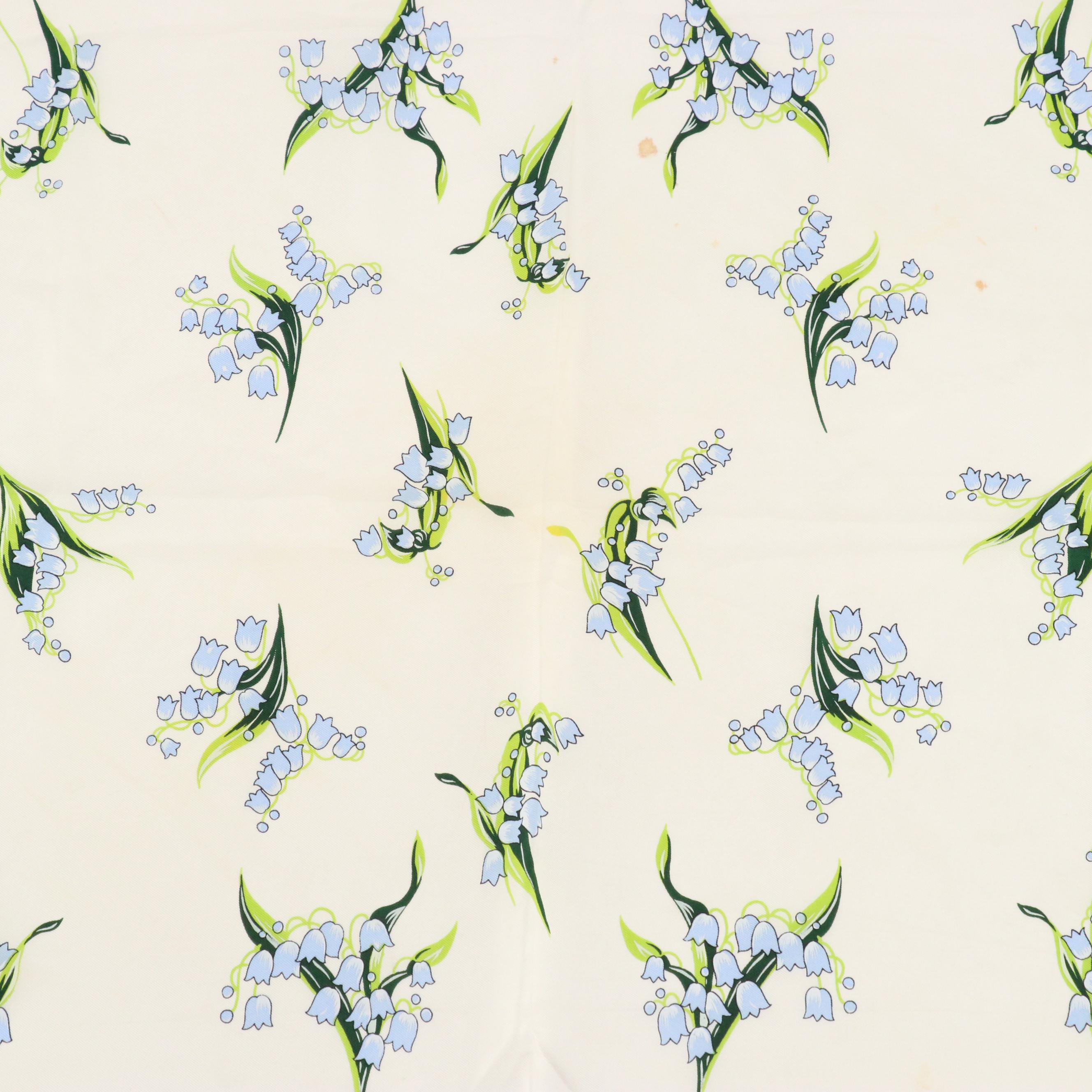 Neiman-Marcus Leather Gloves, Diane Von Furstenberg Silk and Other Scarf