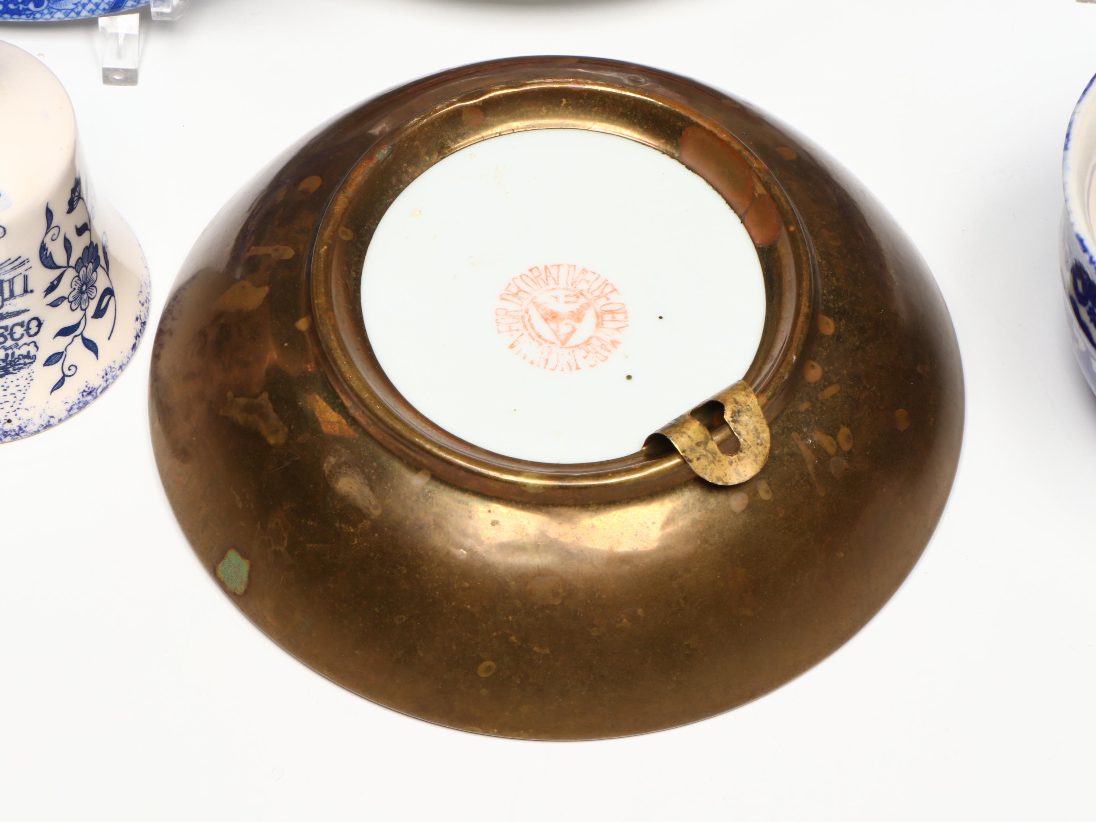 Ashworth Bros. "Mason's Mandarin" Ironstone Plates and Other Decor