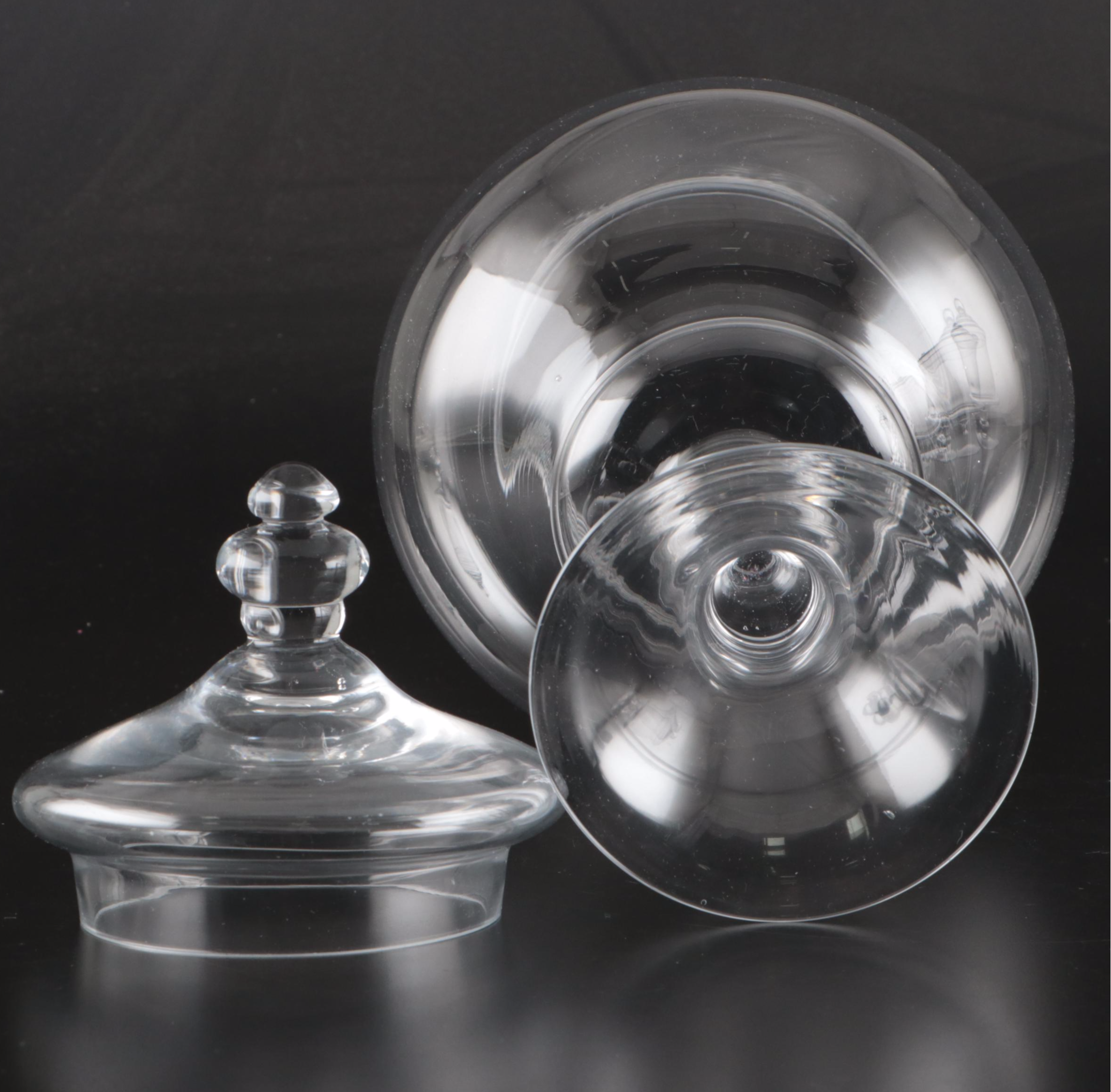 Blow Glass Apothecary Style Jars