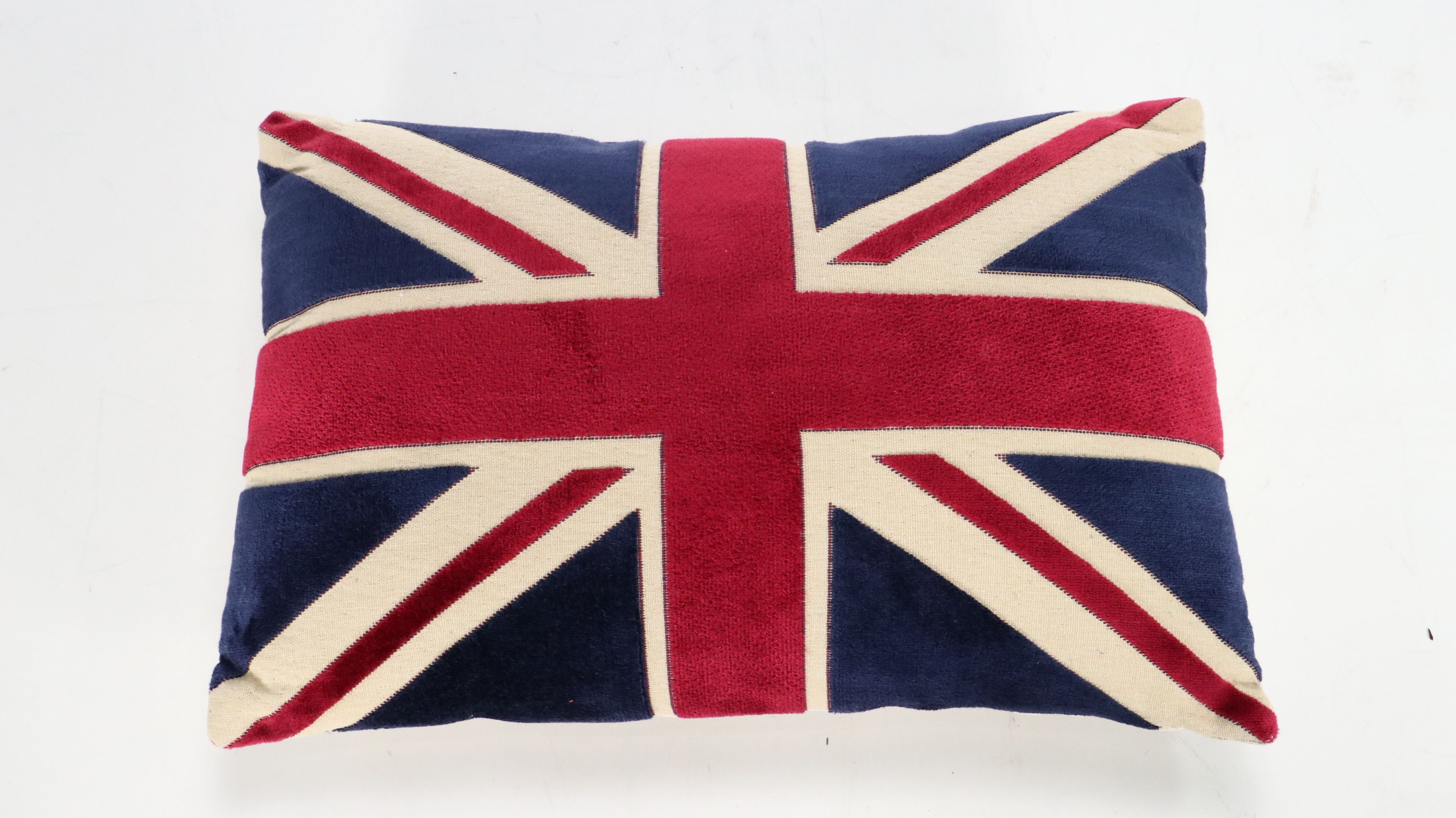 Wooden Cutout Ohio Wall Décor with Throw Pillows and Striped Hamper