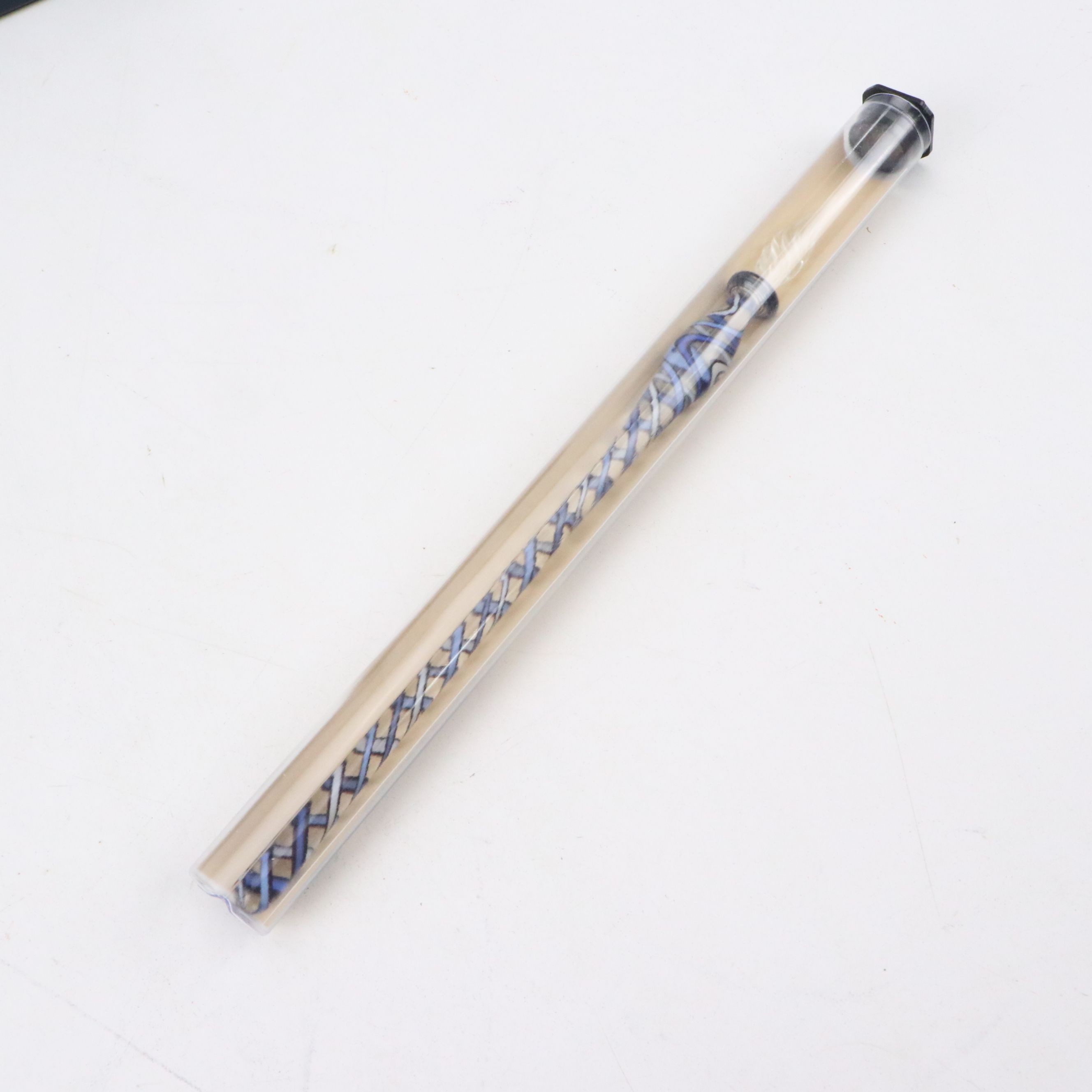 Rohrer & Klingner Glass Pen with Calligraphy Set in Leather Case