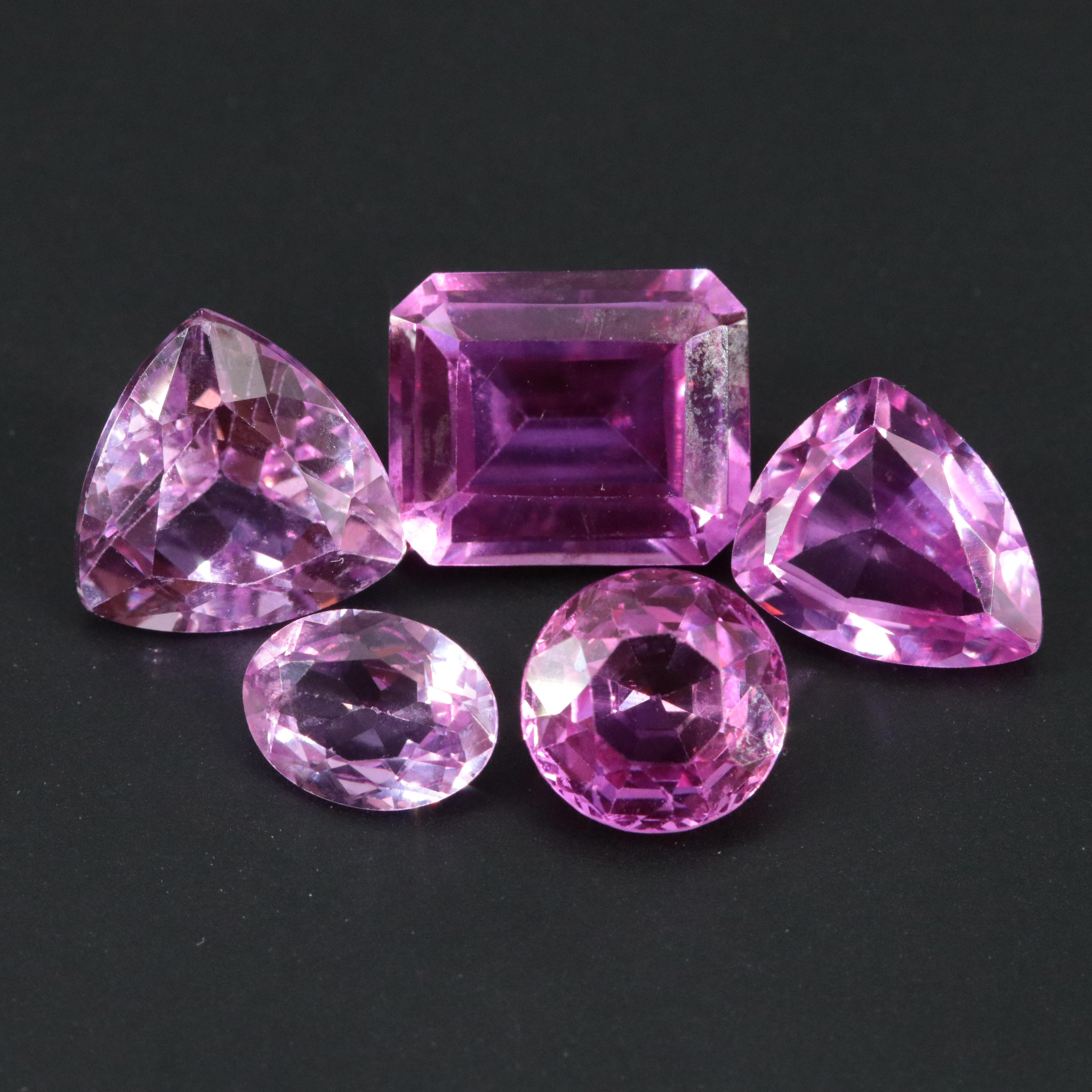 Loose 16.68 CTW Lab Grown Sapphire