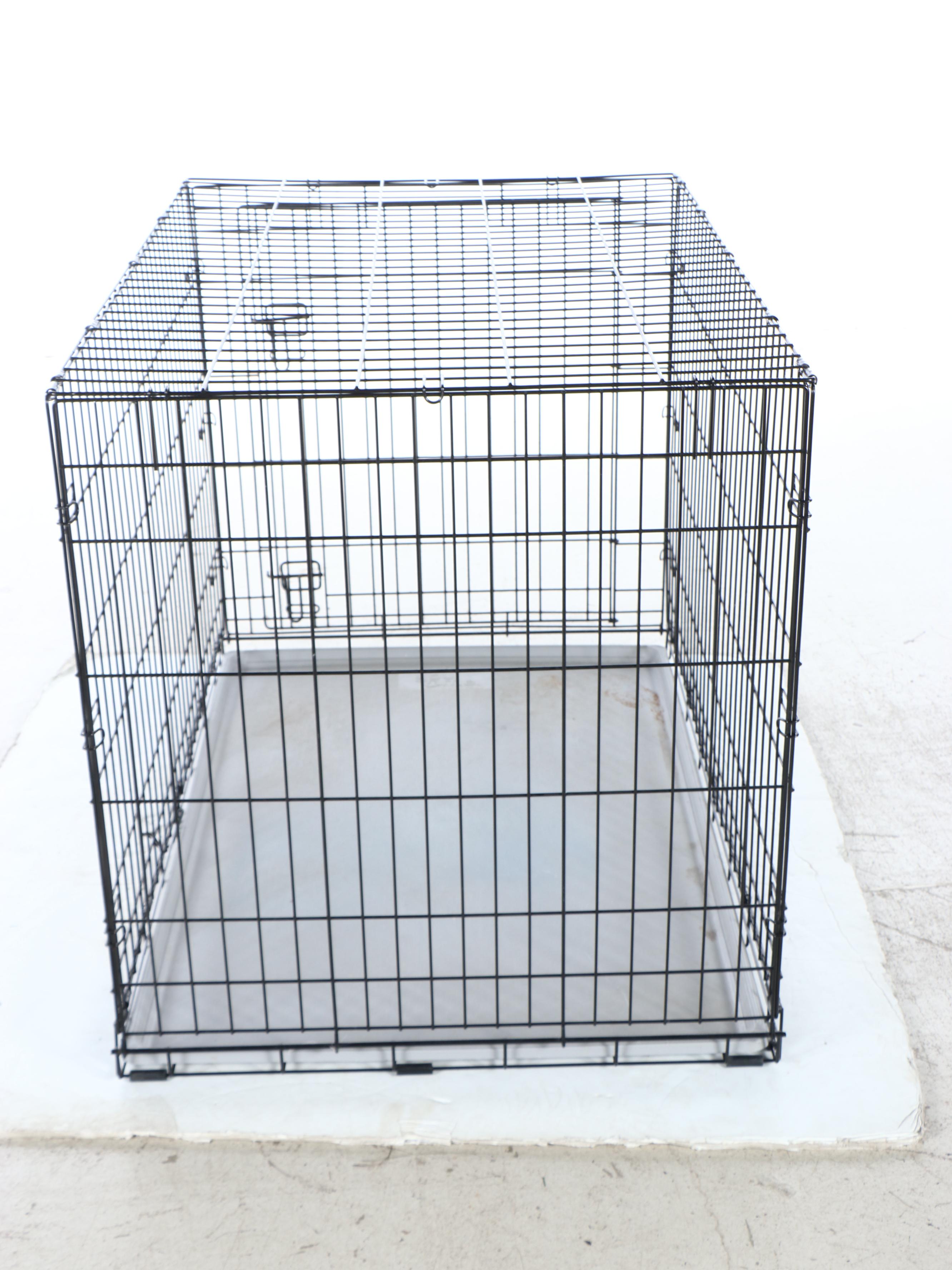You & Me Metal Dog Crate