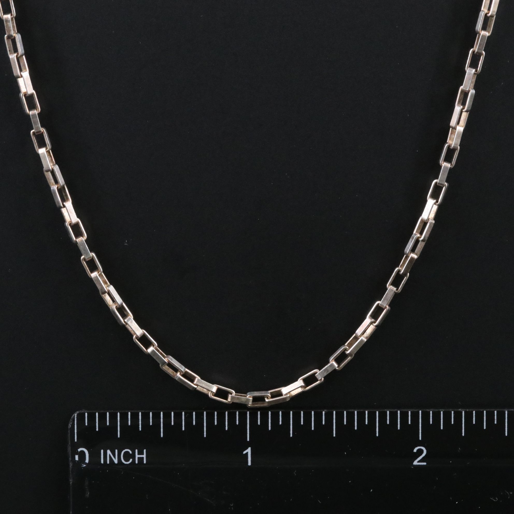 Gucci Sterling Cable Chain Necklace