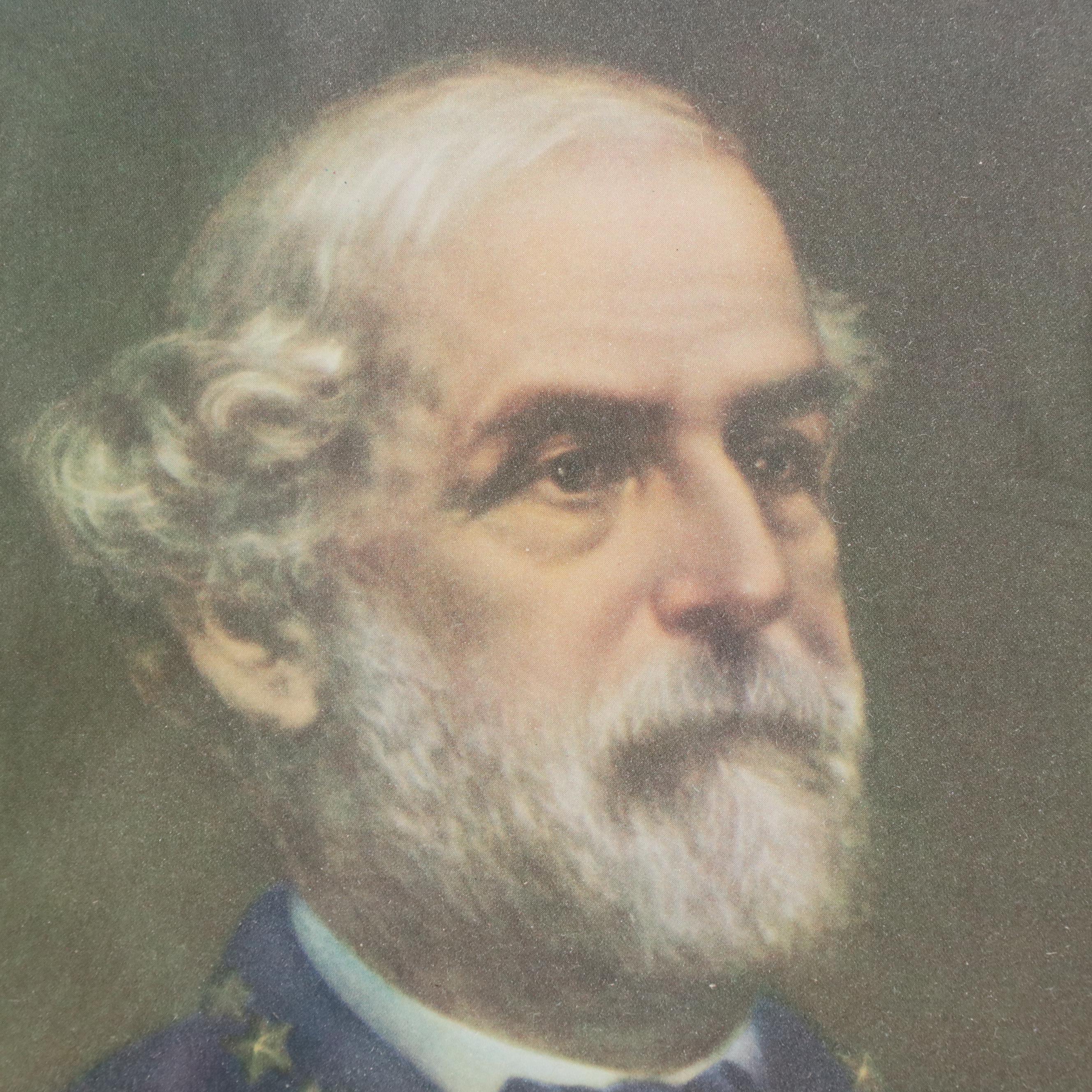 Offset Lithograph of General Robert E. Lee After John Adams Elder