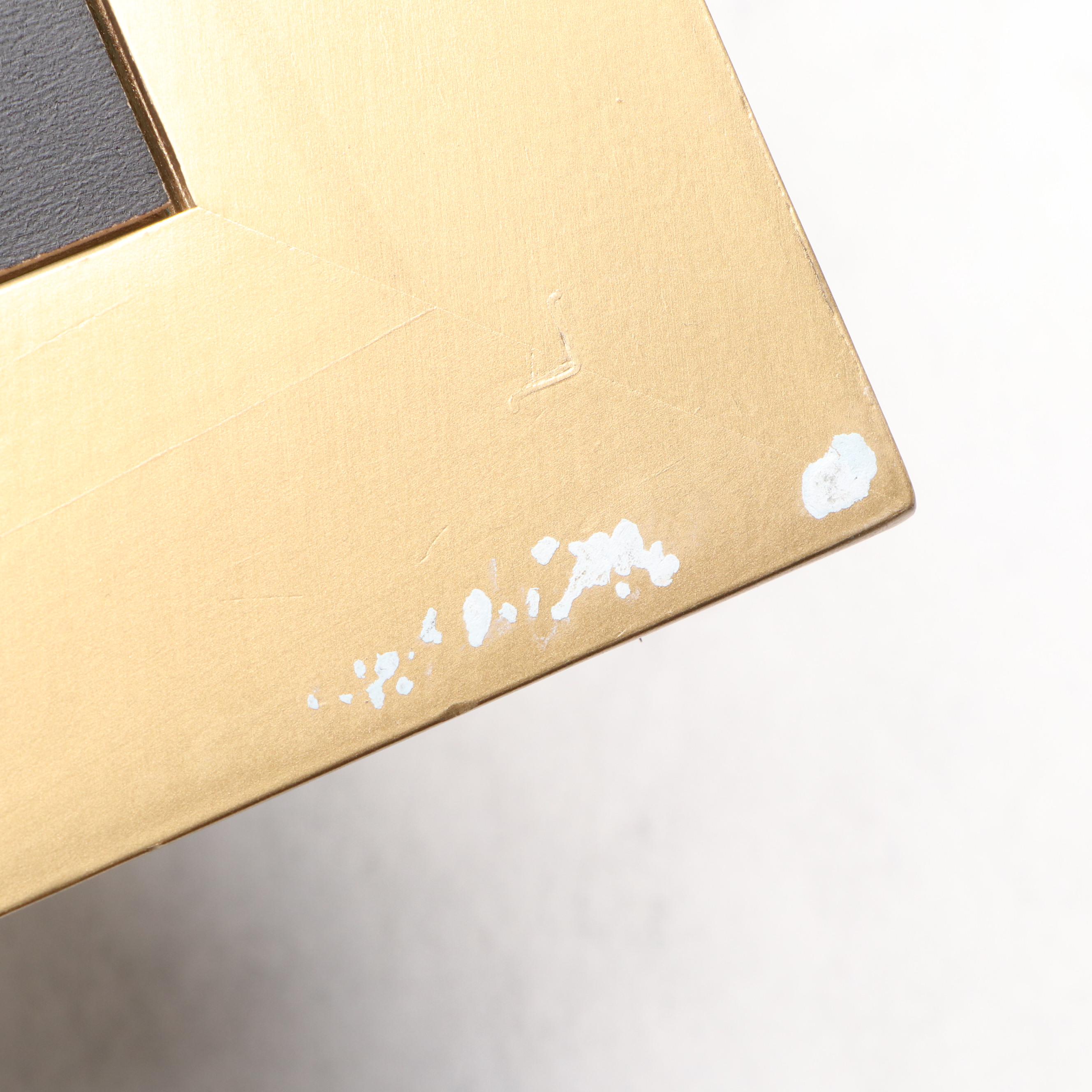 Contemporary Pink, Blue and Gold Finished Picture Frames