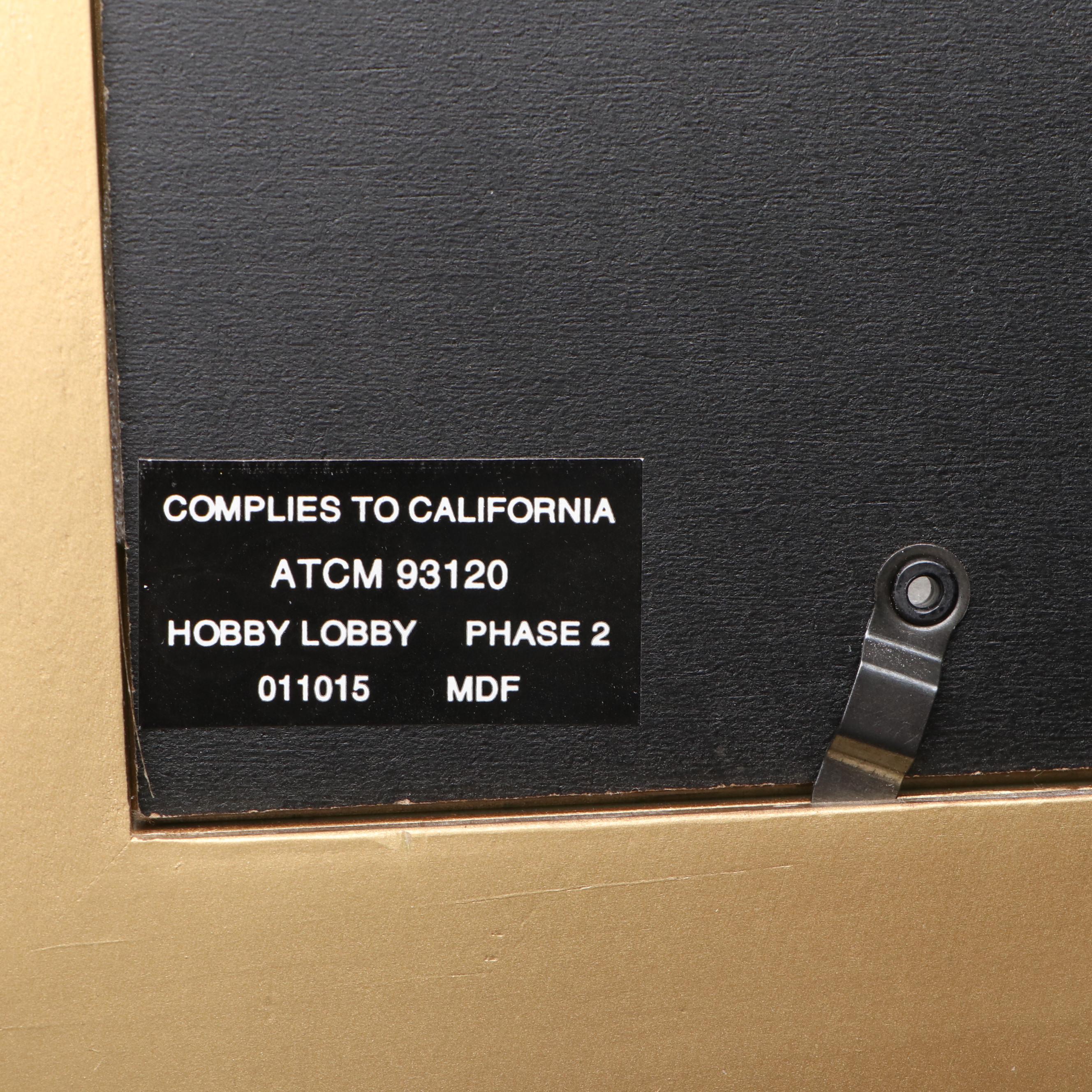 Contemporary Pink, Blue and Gold Finished Picture Frames