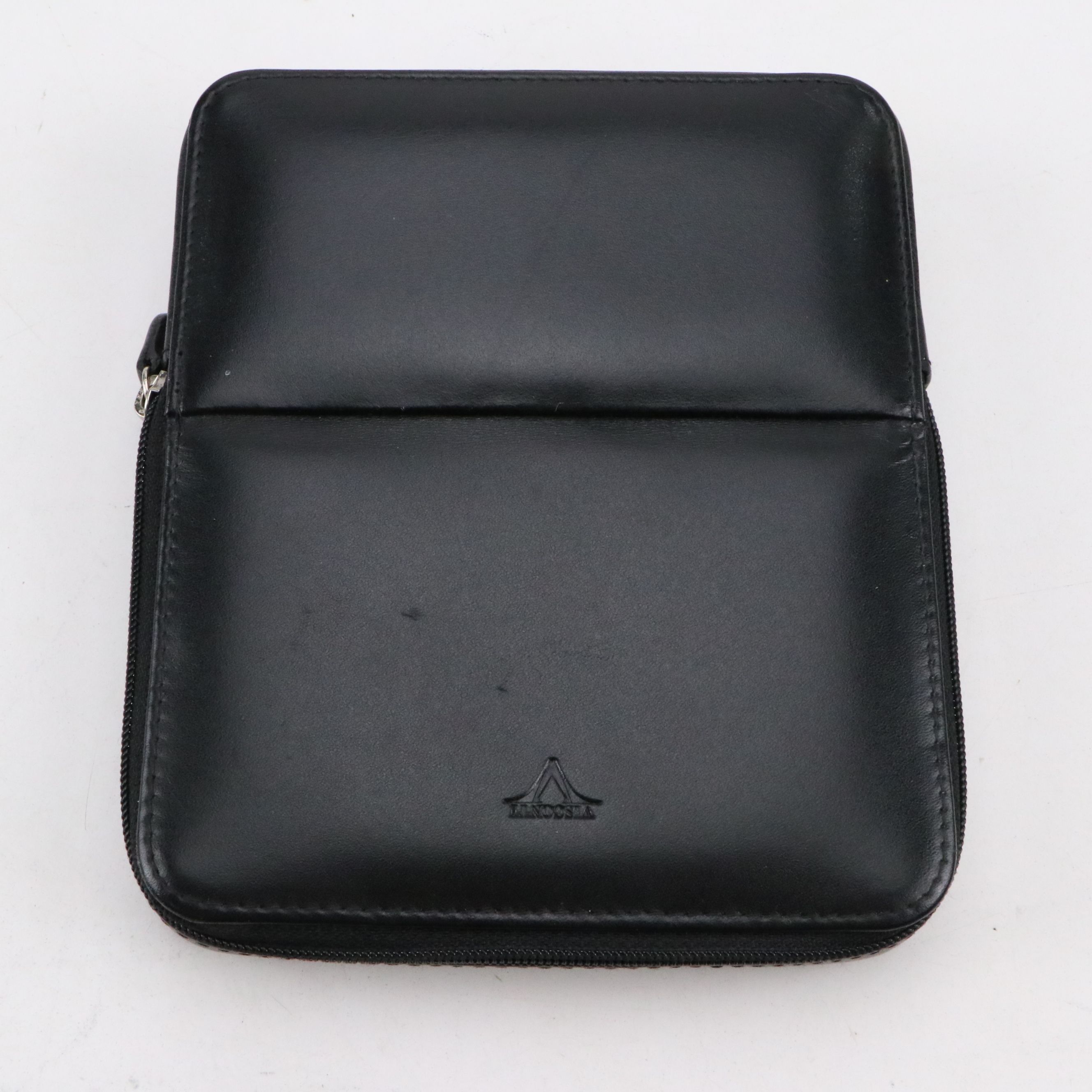 Tumi Leather Folio, with Planner and More Desk Accessories, Pens